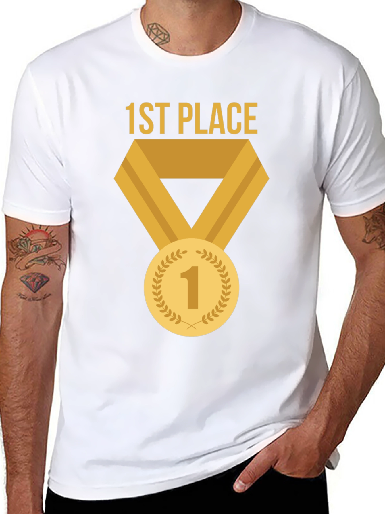 1st Place Winner T-Shirt - Gold Medal Design