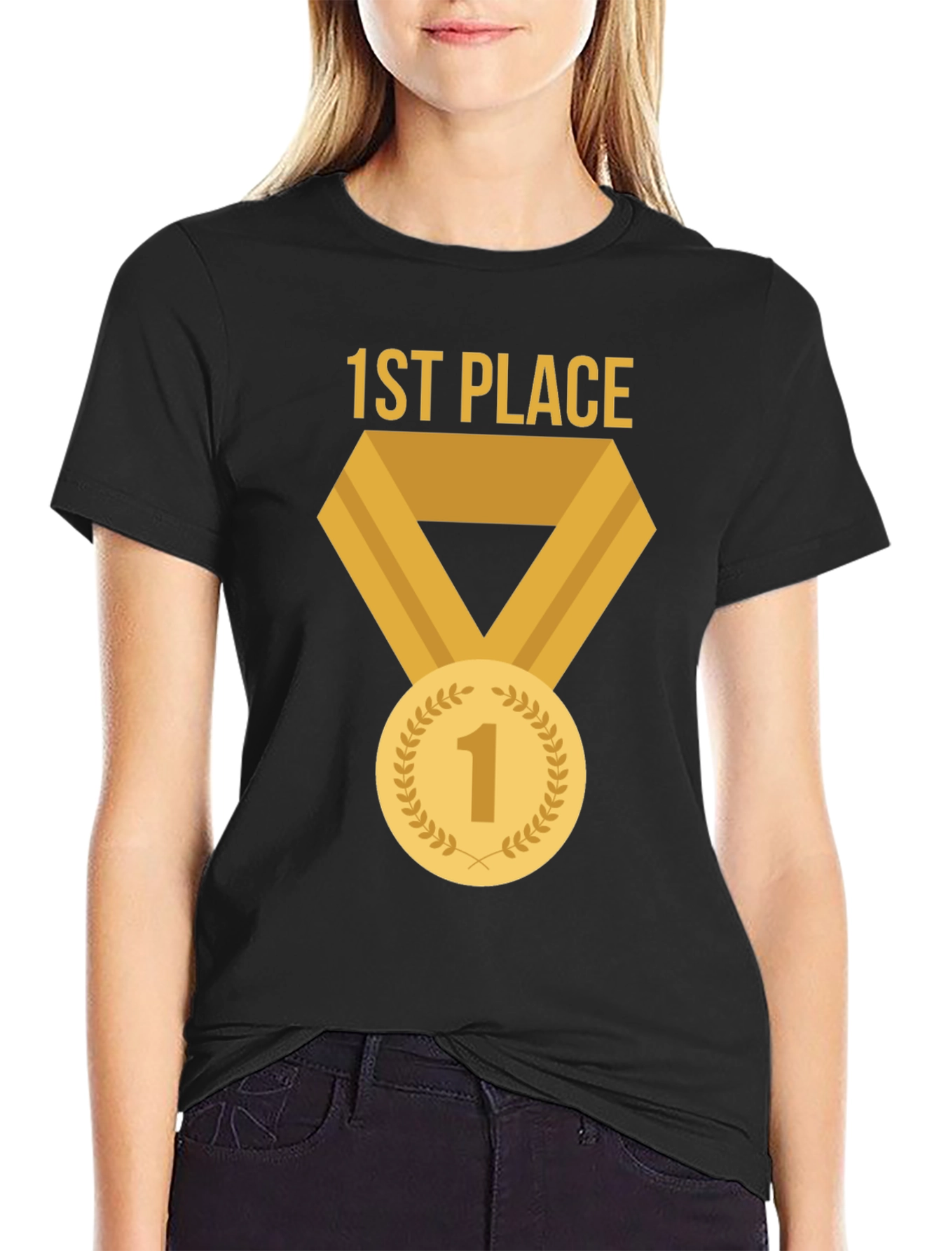 1st Place Winner T-Shirt - Gold Medal Design