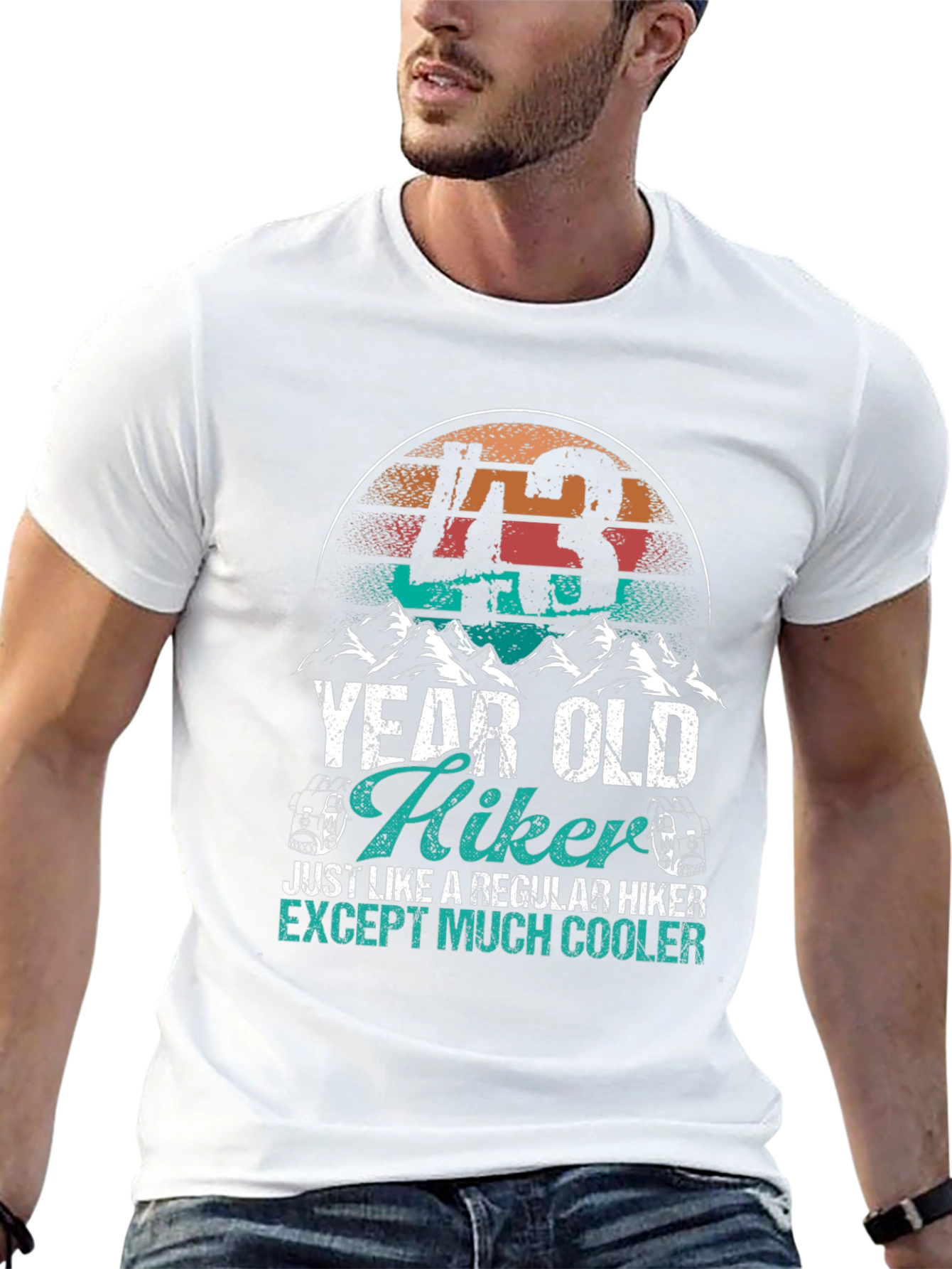43 Year Old Hiker T-Shirt