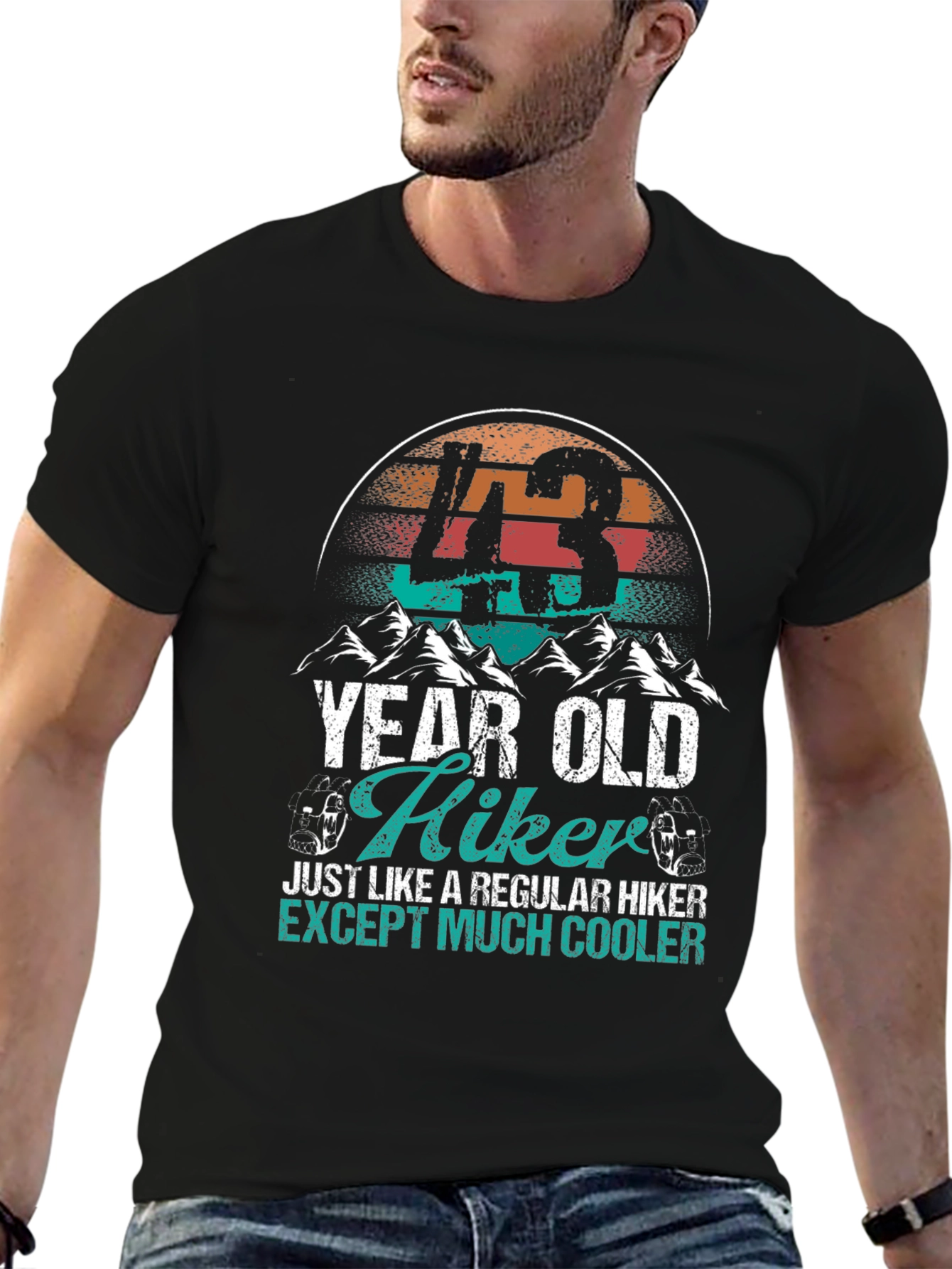 43 Year Old Hiker T-Shirt
