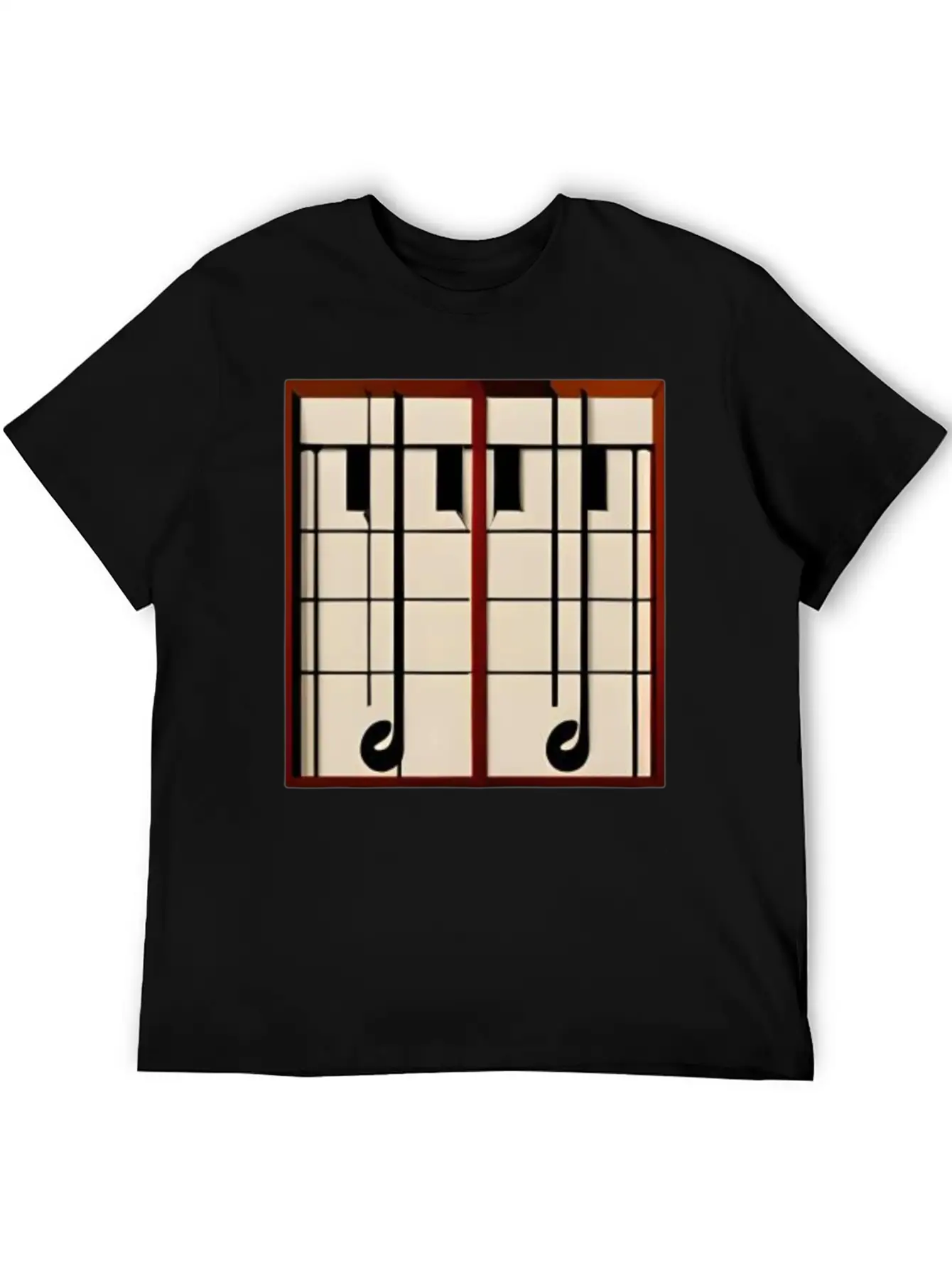 Music Classic Crew Neck Graphic Tee – Everyday Minimal Look