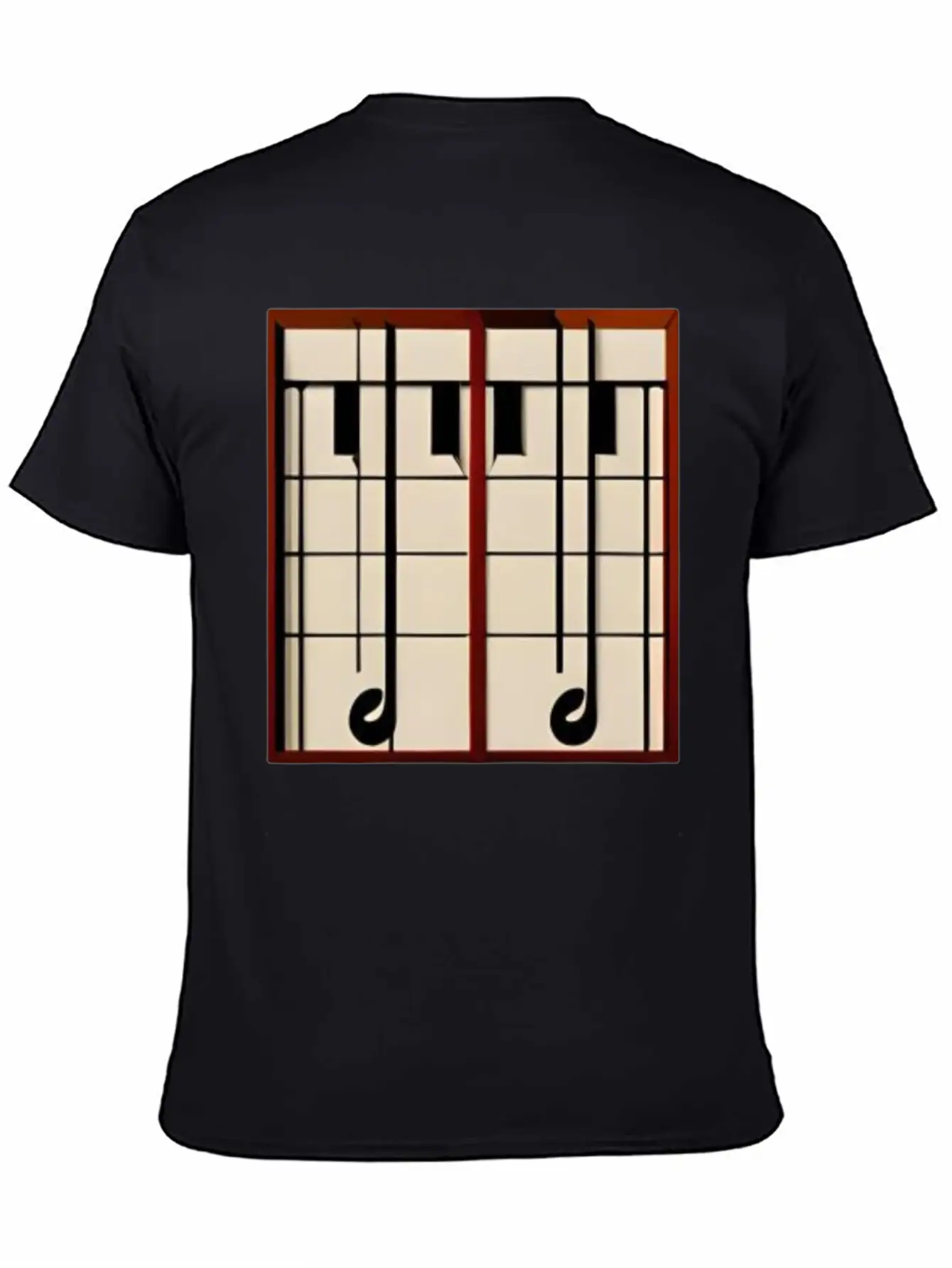Music Classic Crew Neck Graphic Tee – Everyday Minimal Look