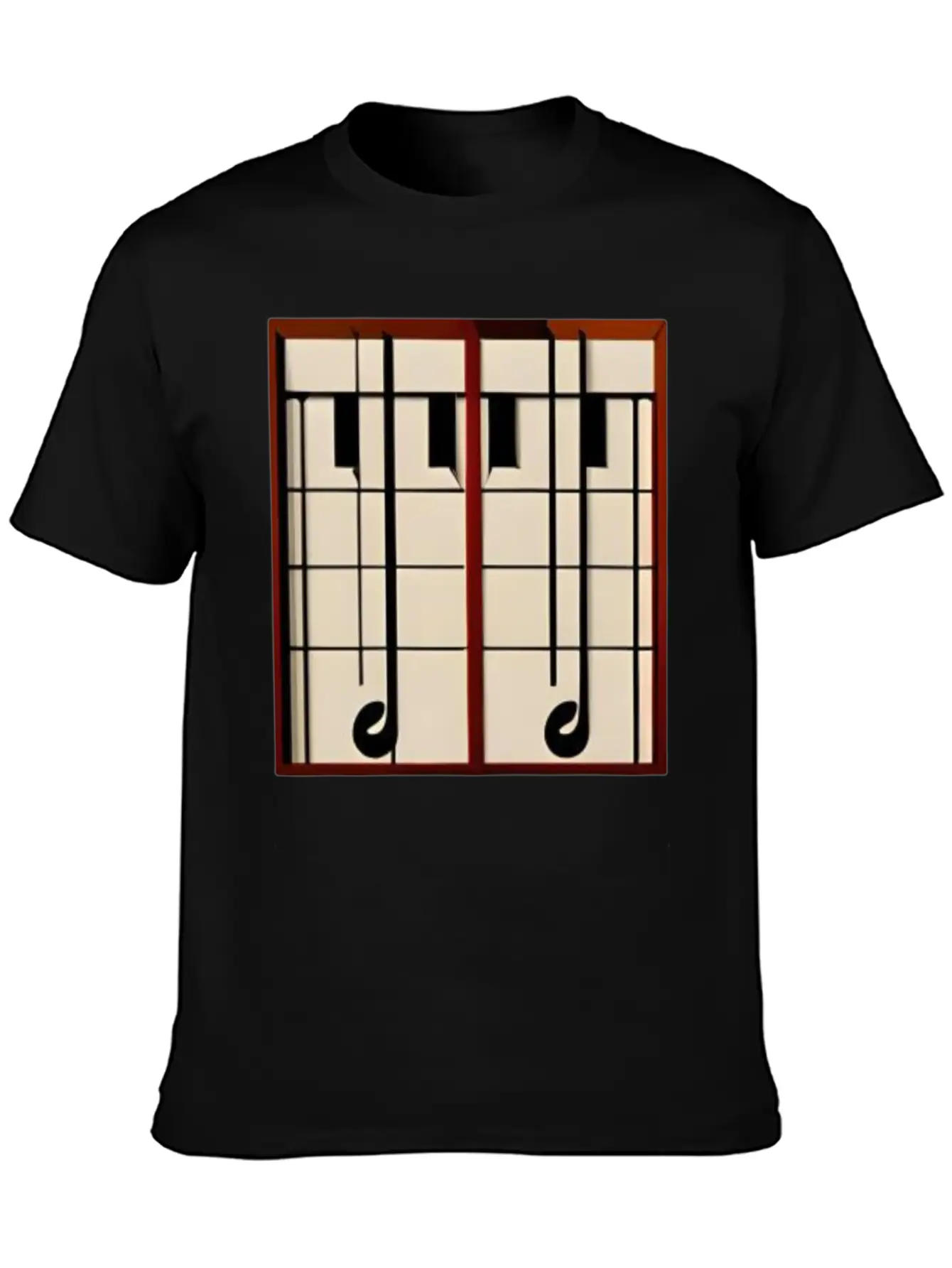 Music Classic Crew Neck Graphic Tee – Everyday Minimal Look