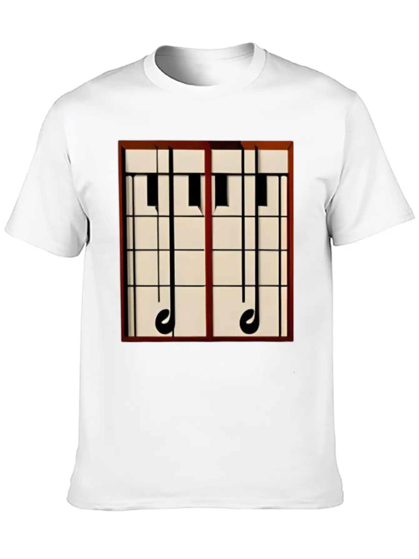 Music Classic Crew Neck Graphic Tee – Everyday Minimal Look