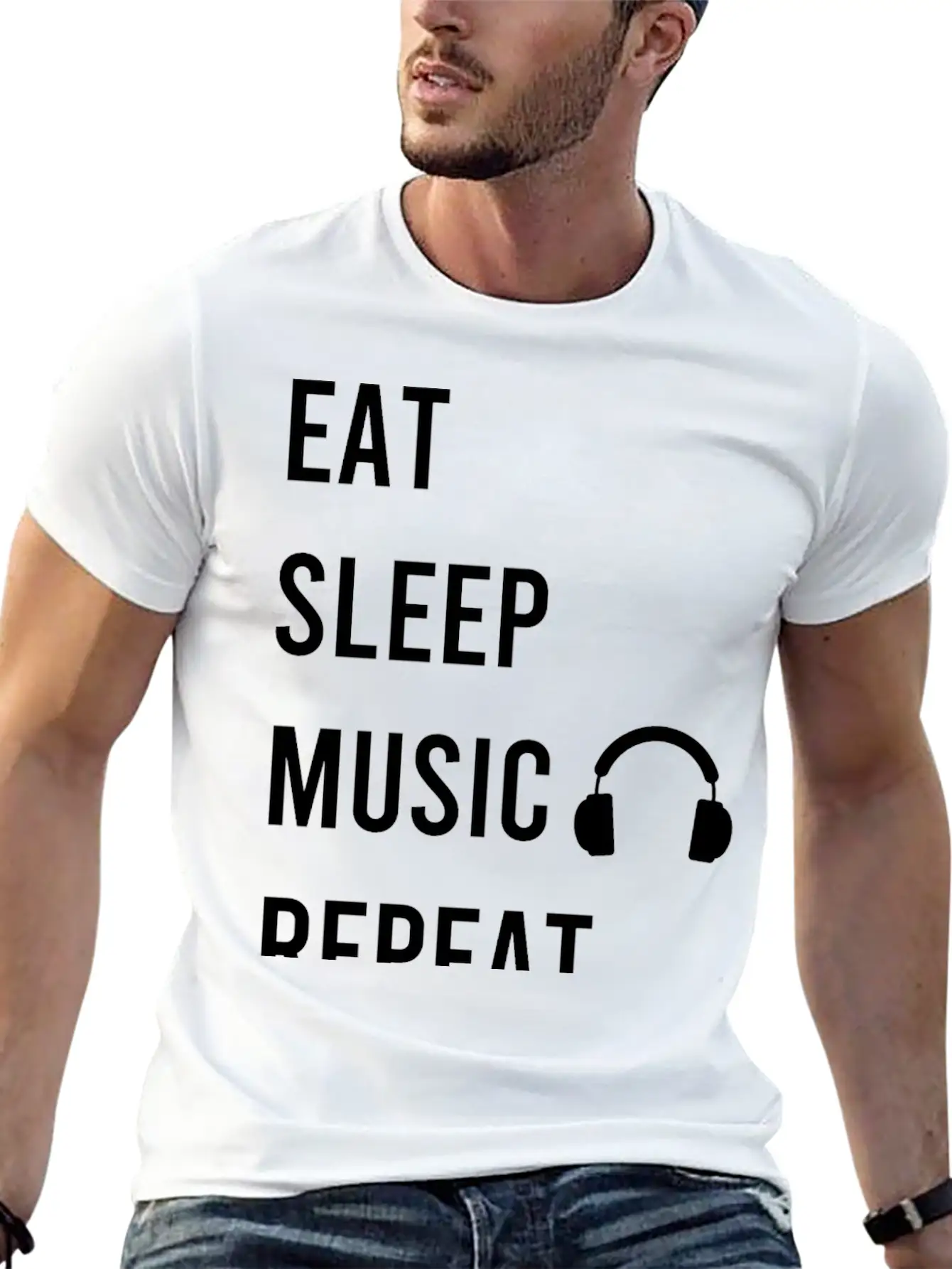 Music Cycle Essential Cotton Tee For Daily Outfits – Unisex Style