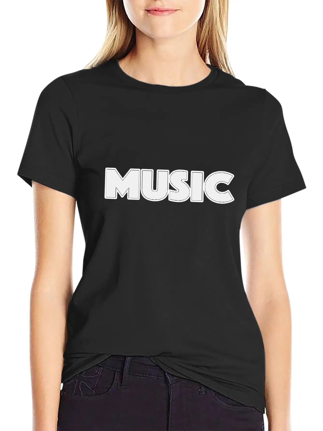 Music Essential Cotton Tee For Daily Outfits – Unisex Style