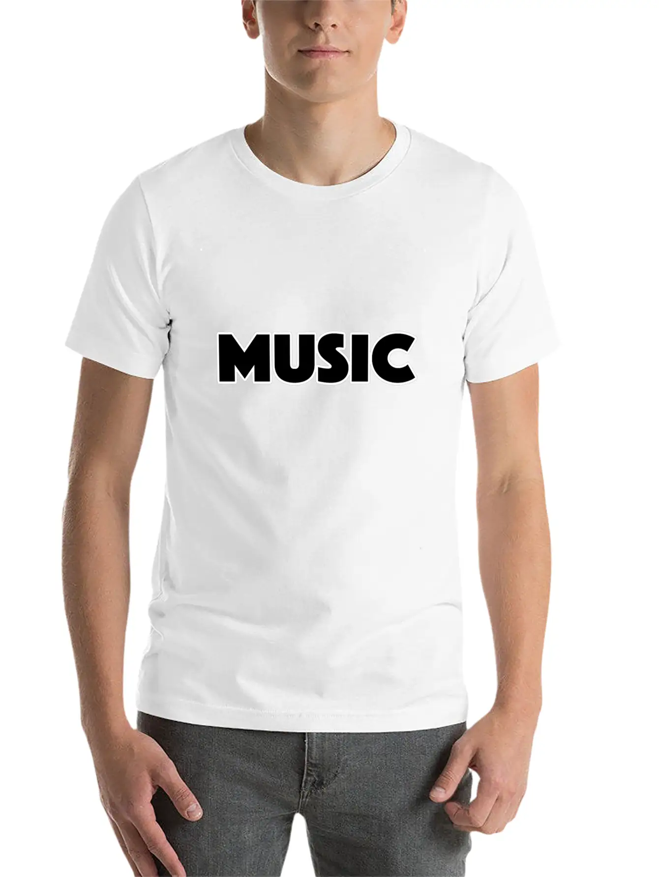 Music Essential Cotton Tee For Daily Outfits – Unisex Style