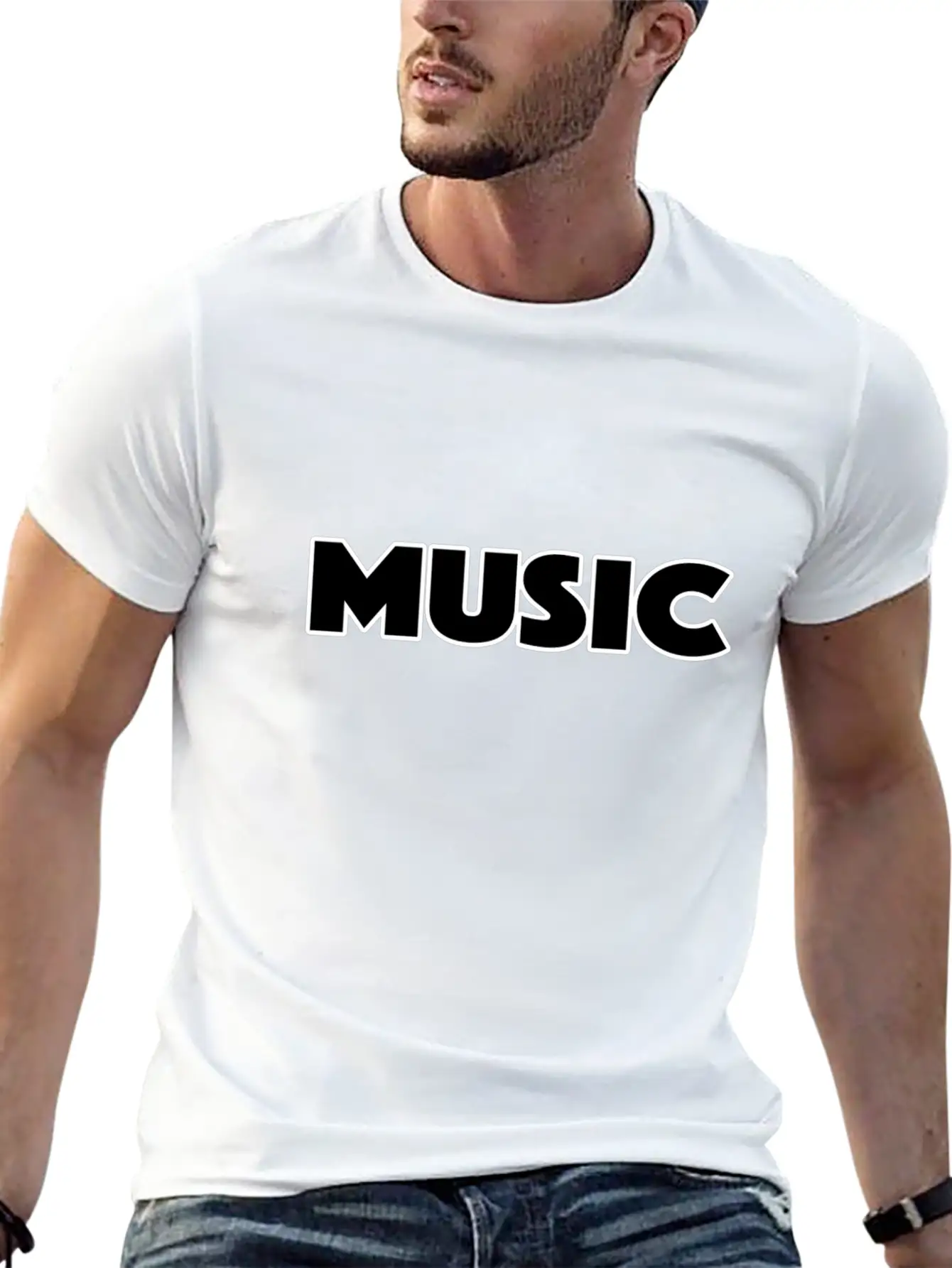 Music Essential Cotton Tee For Daily Outfits – Unisex Style