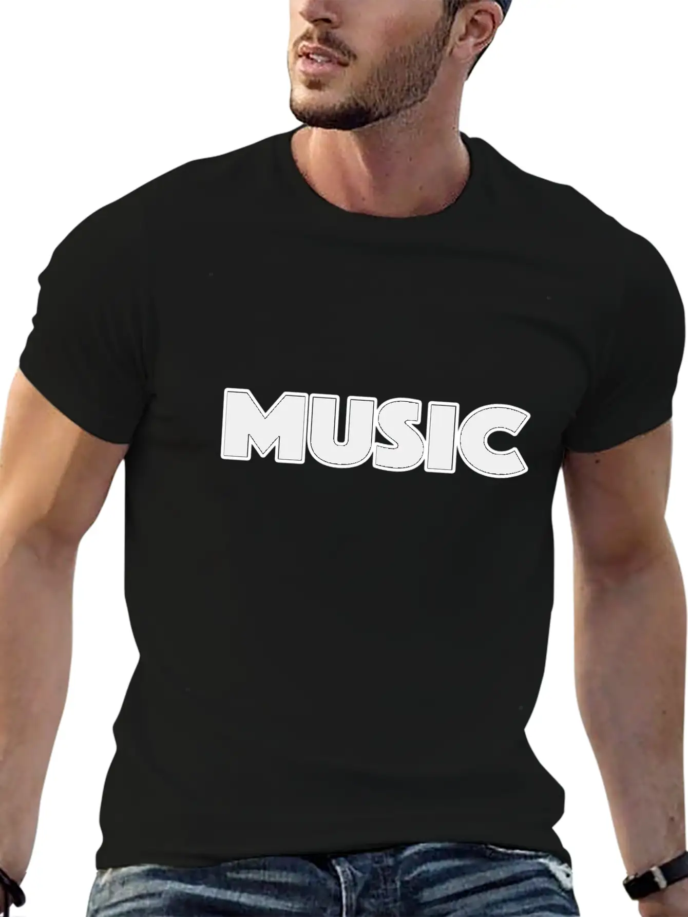Music Essential Cotton Tee For Daily Outfits – Unisex Style