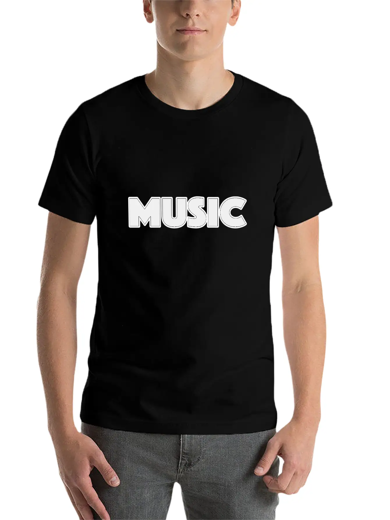 Music Essential Cotton Tee For Daily Outfits – Unisex Style