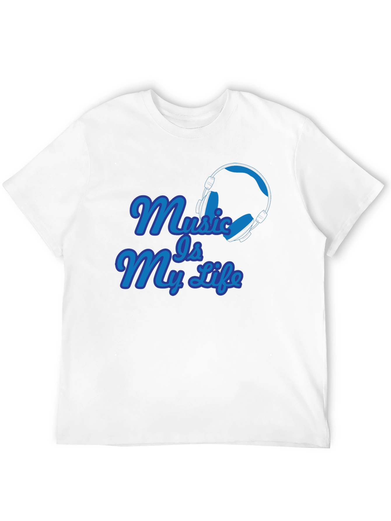 Music Is My Life Black T-Shirt
