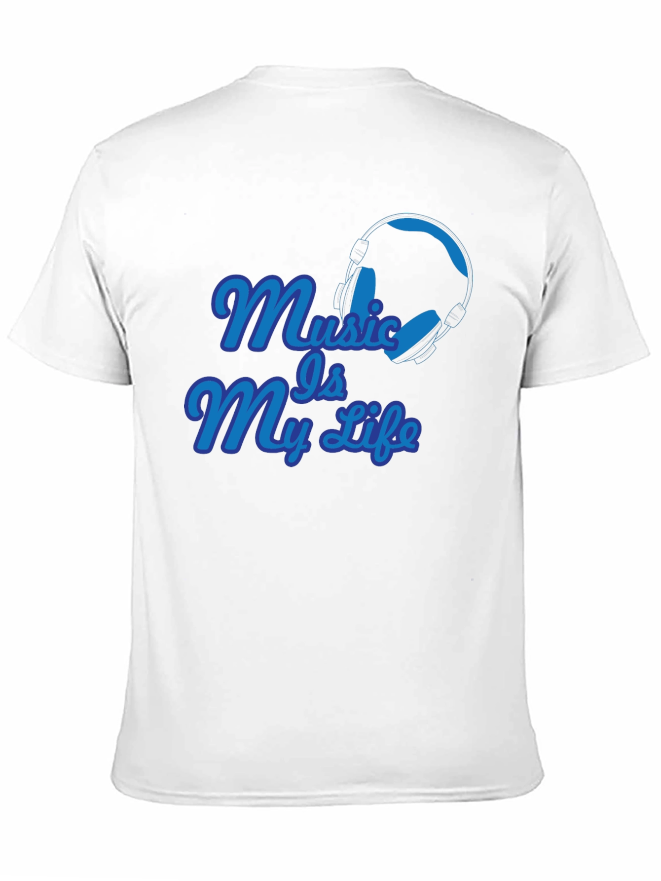 Music Is My Life Black T-Shirt