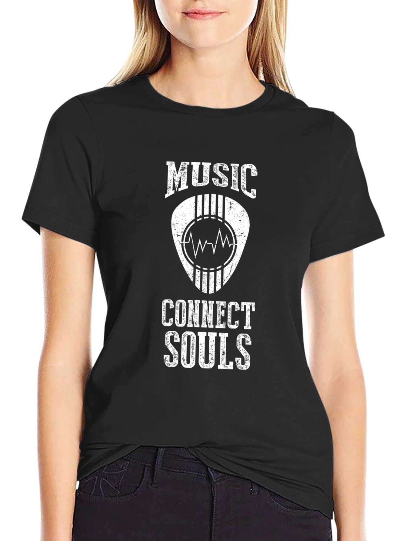 Music Connects Souls Graphic T-Shirt
