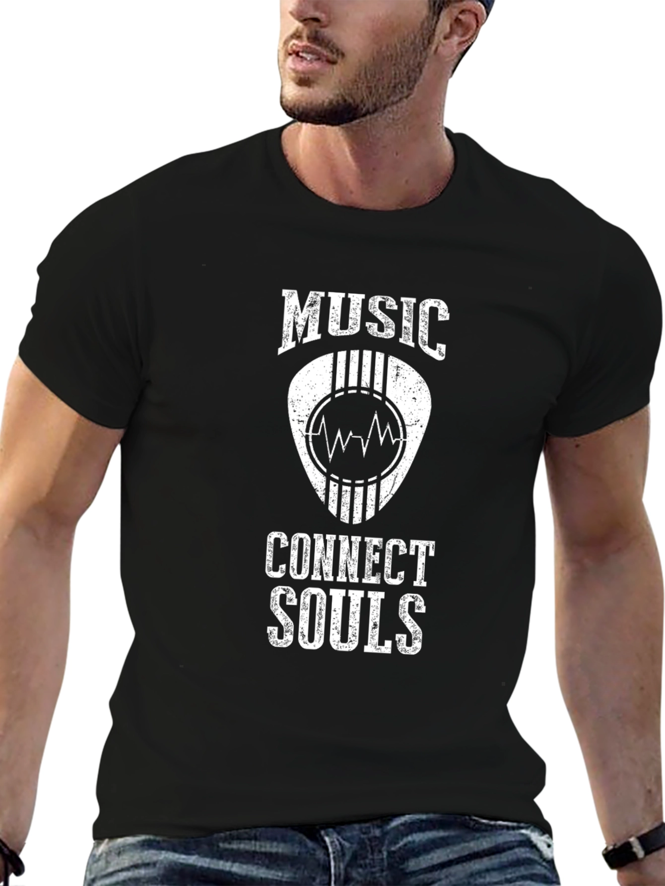 Music Connects Souls Graphic T-Shirt