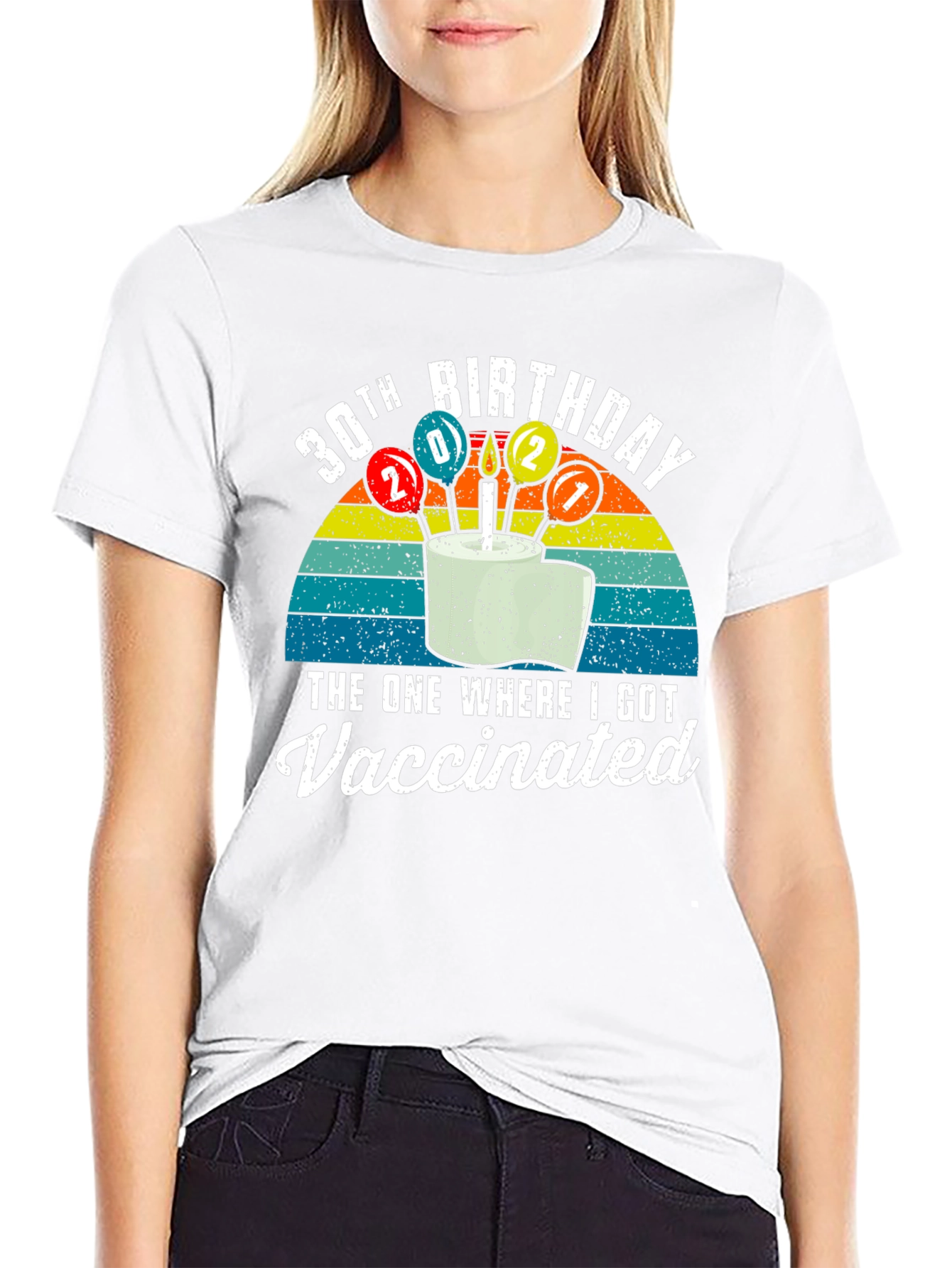 30th Birthday Vaccinated T-Shirt