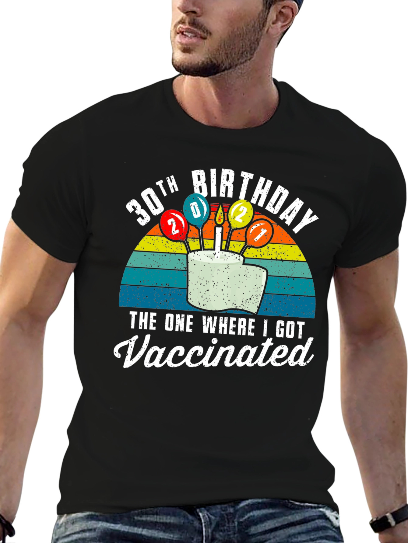 30th Birthday Vaccinated T-Shirt