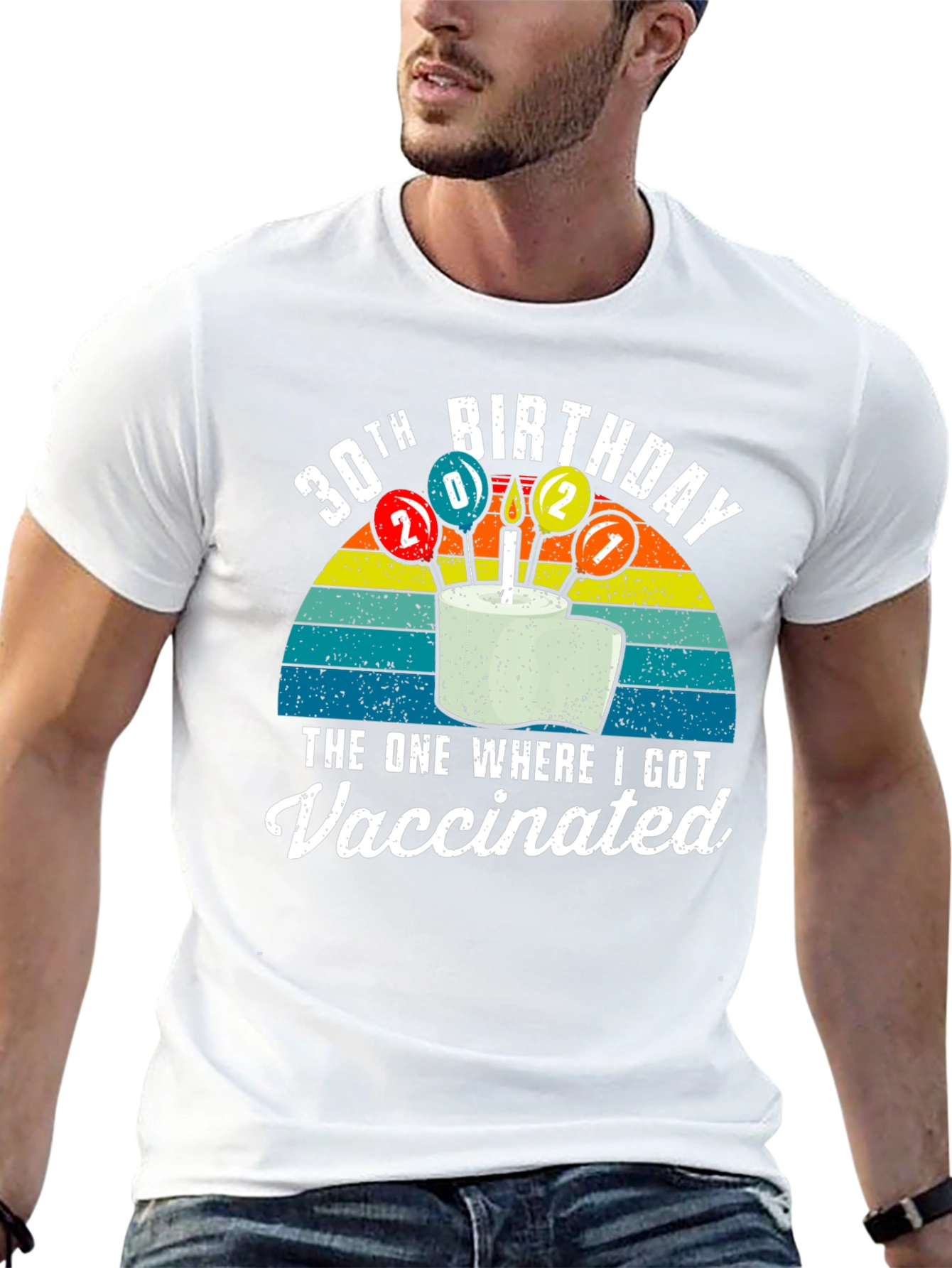 30th Birthday Vaccinated T-Shirt