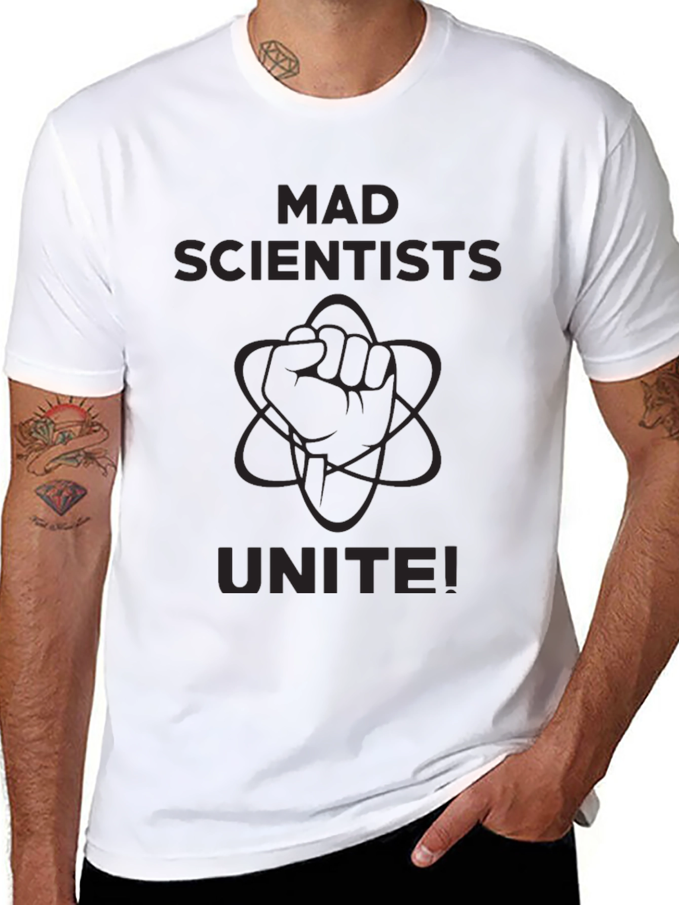 Mad Scientists Unite! Graphic T-Shirt