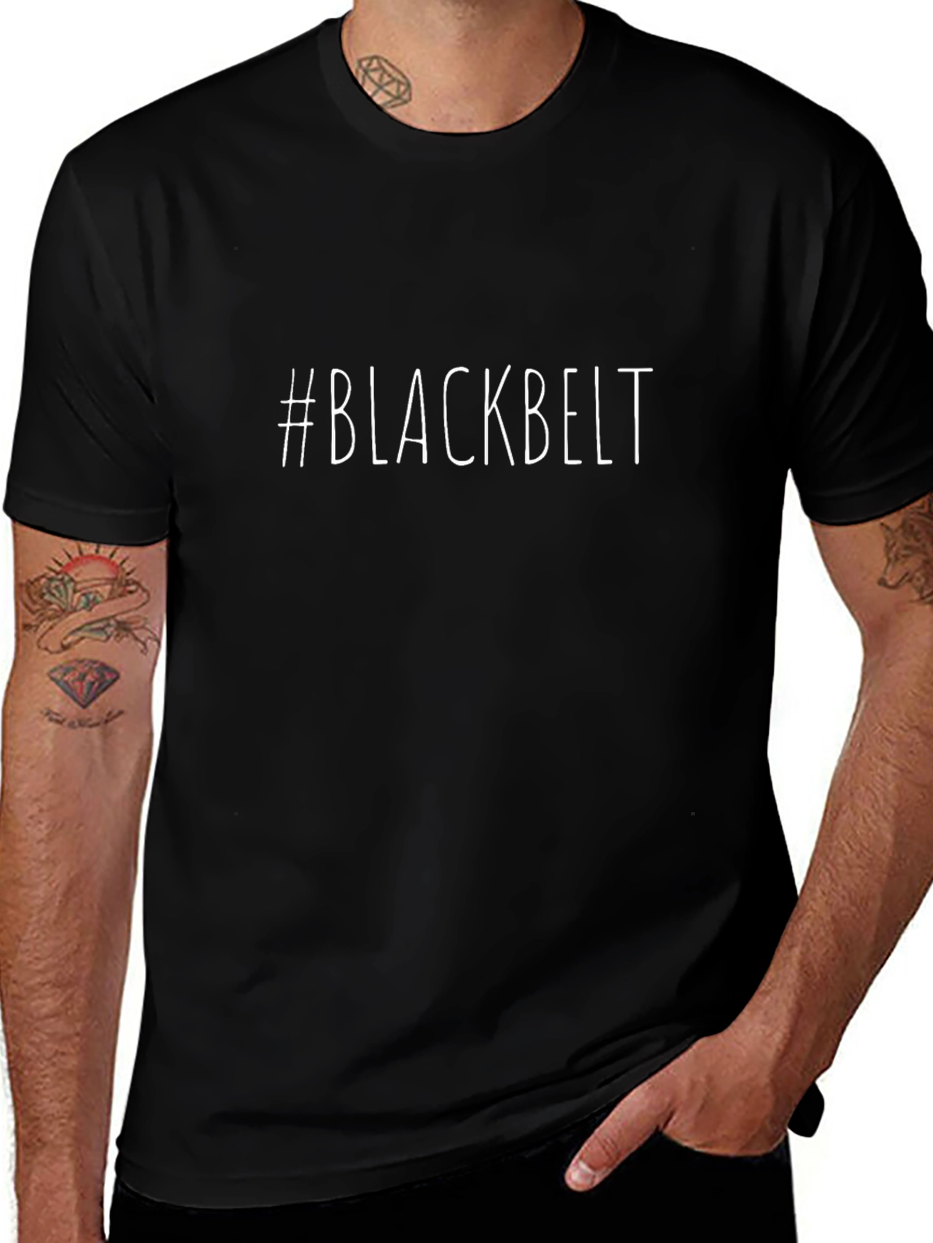 #Blackbelt Graphic Tee - Martial Arts Training Shirt