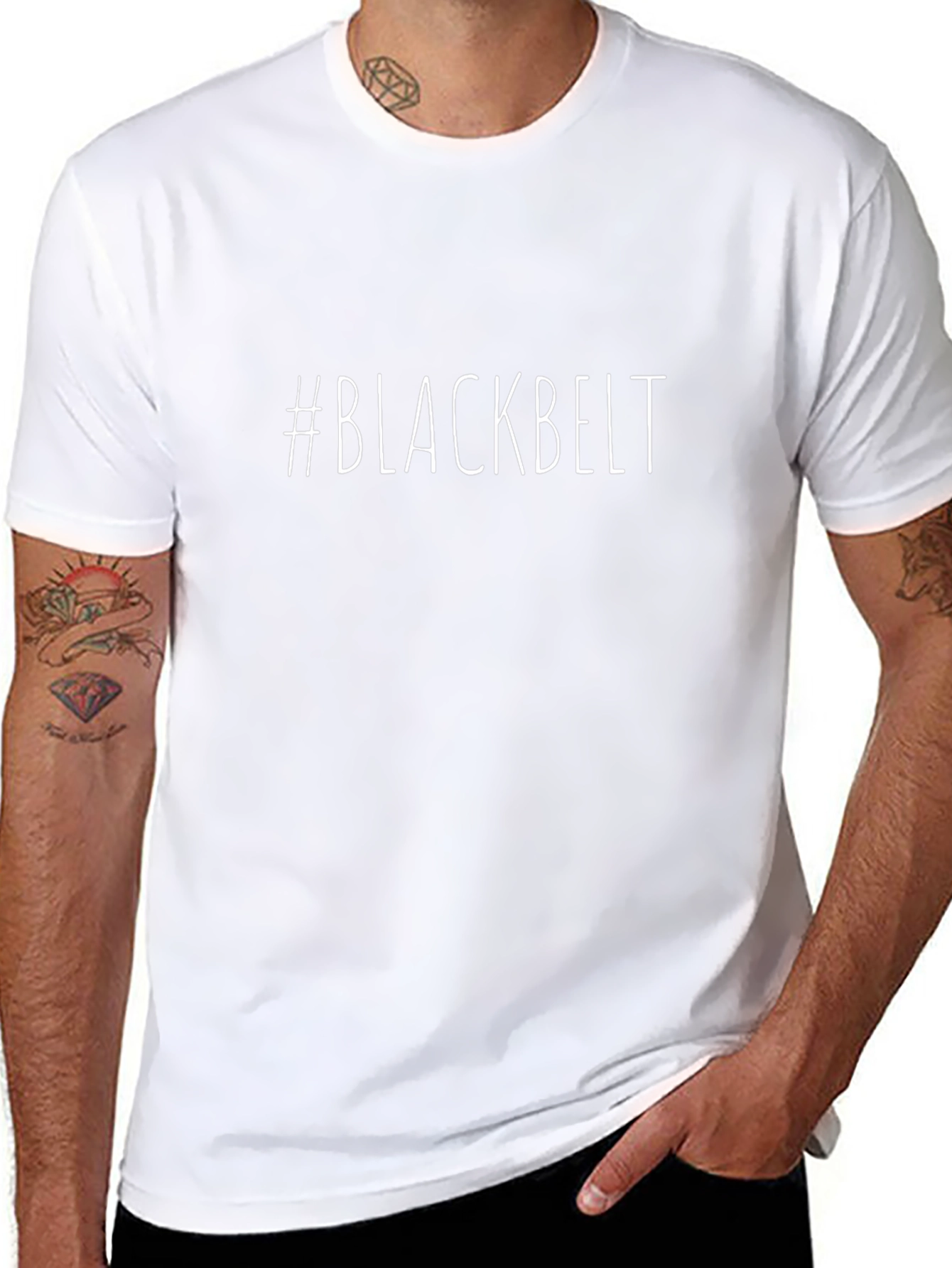 #Blackbelt Graphic Tee - Martial Arts Training Shirt