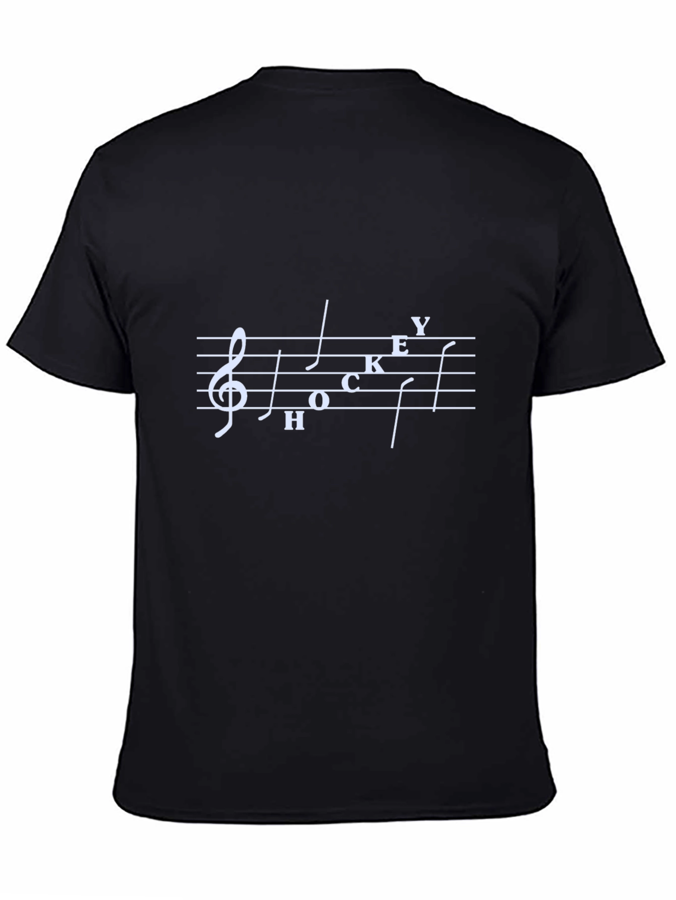 Music Hockey T-Shirt Sport Fan Tee