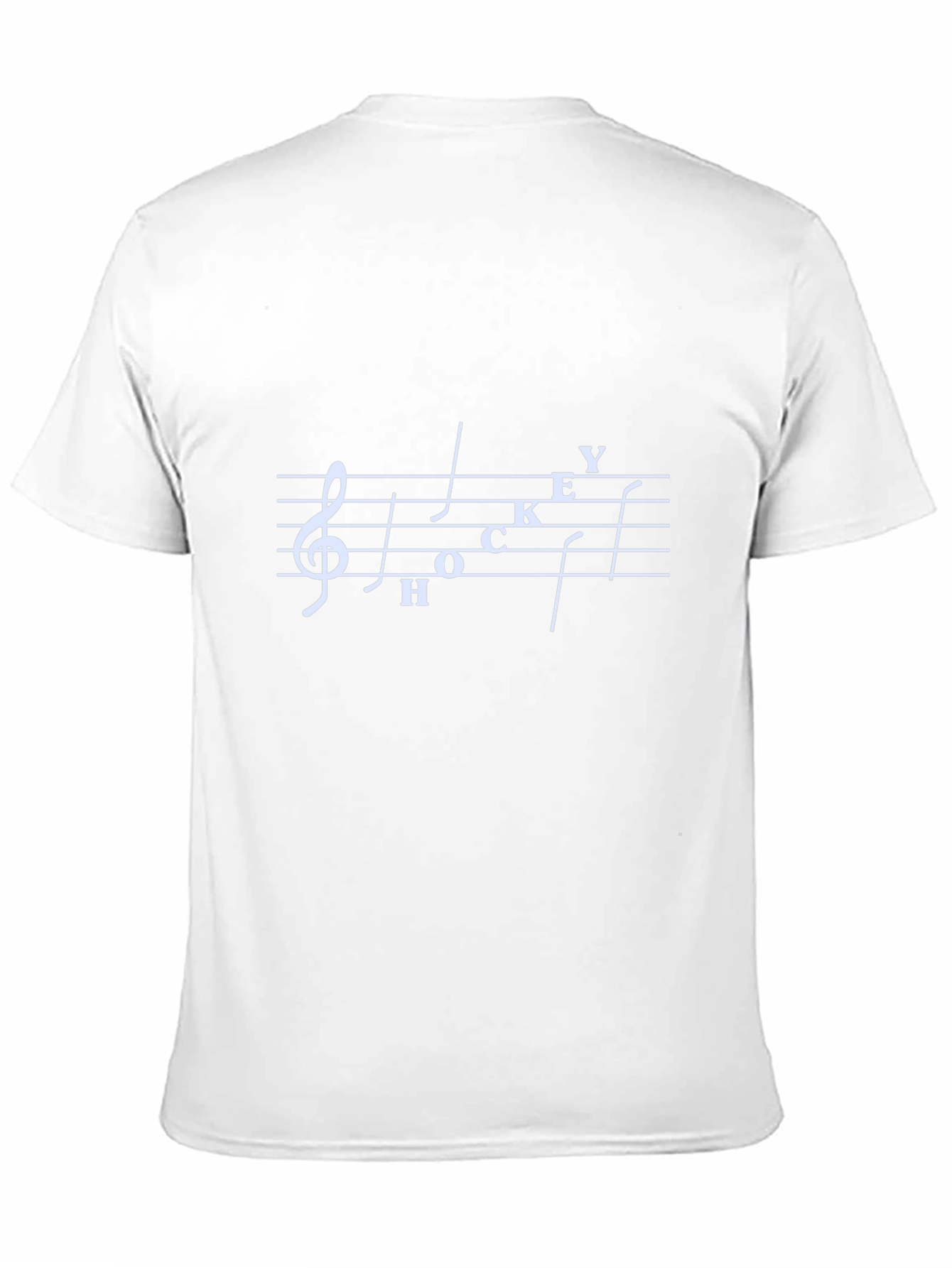 Music Hockey T-Shirt Sport Fan Tee