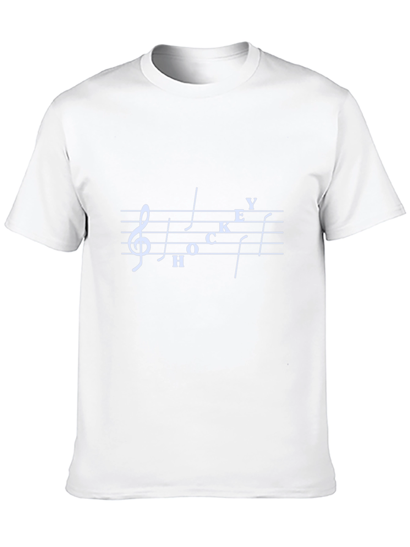 Music Hockey T-Shirt Sport Fan Tee