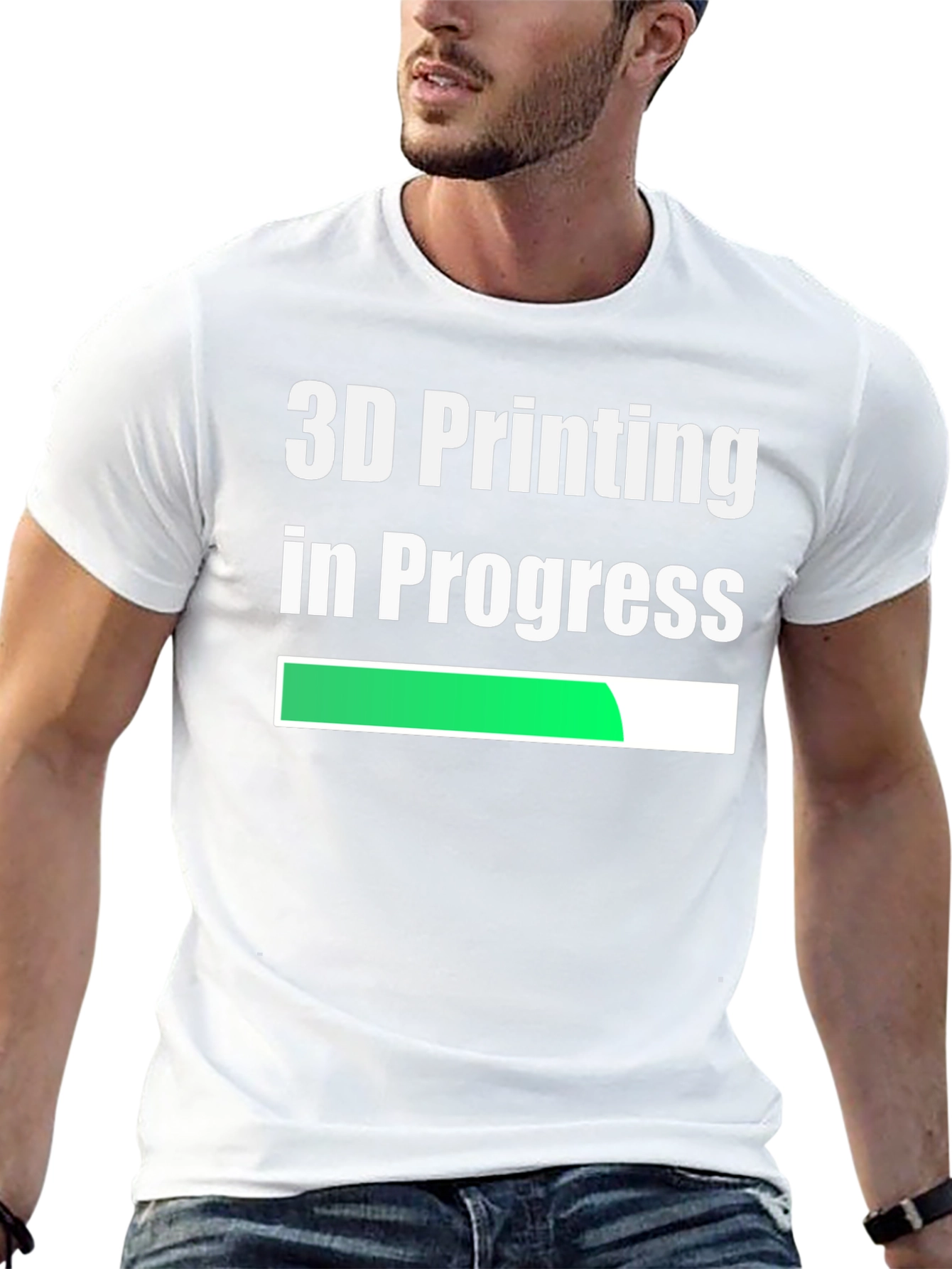 3D Printing In Progress - Funny T-Shirt