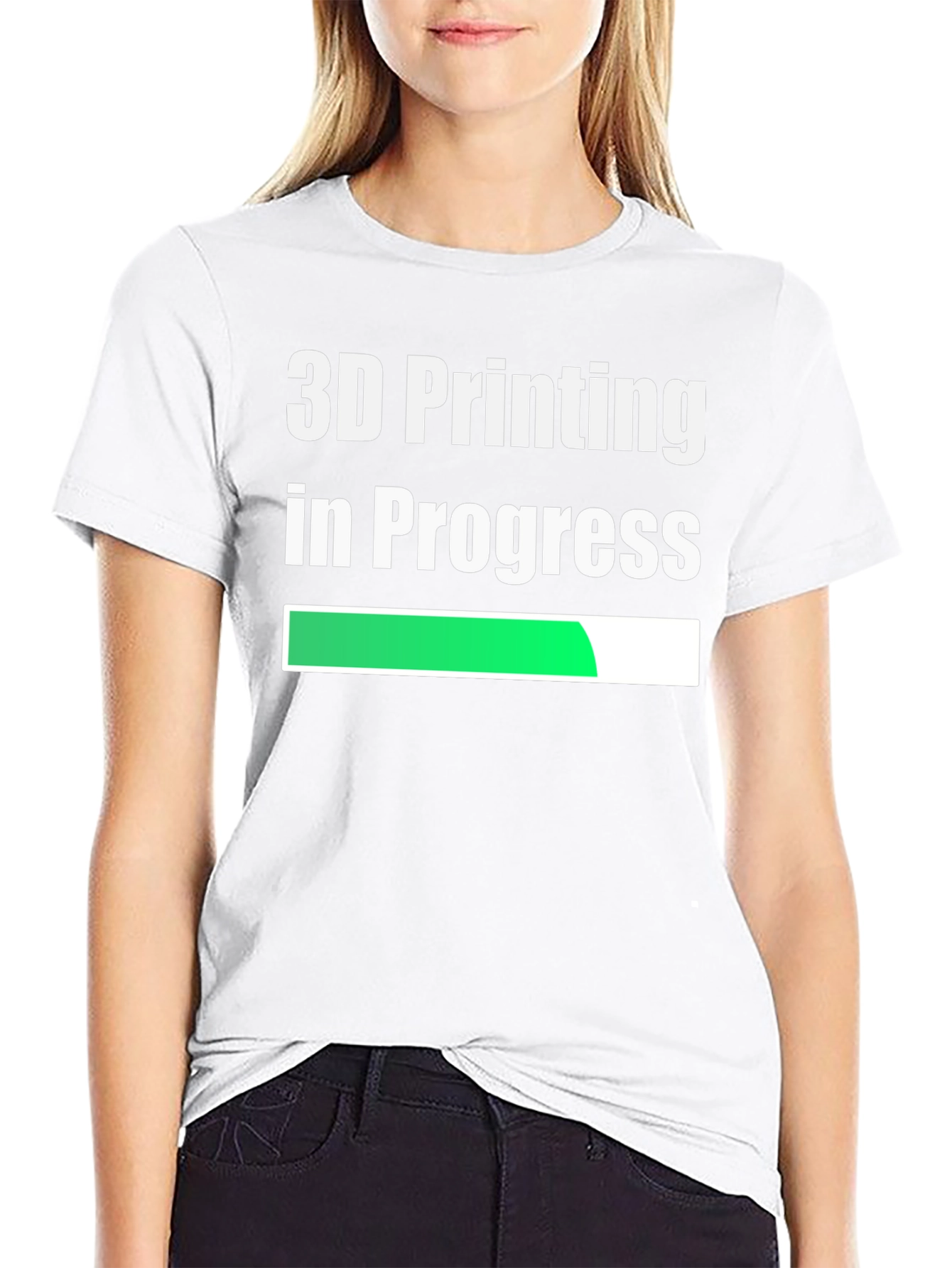 3D Printing In Progress - Funny T-Shirt