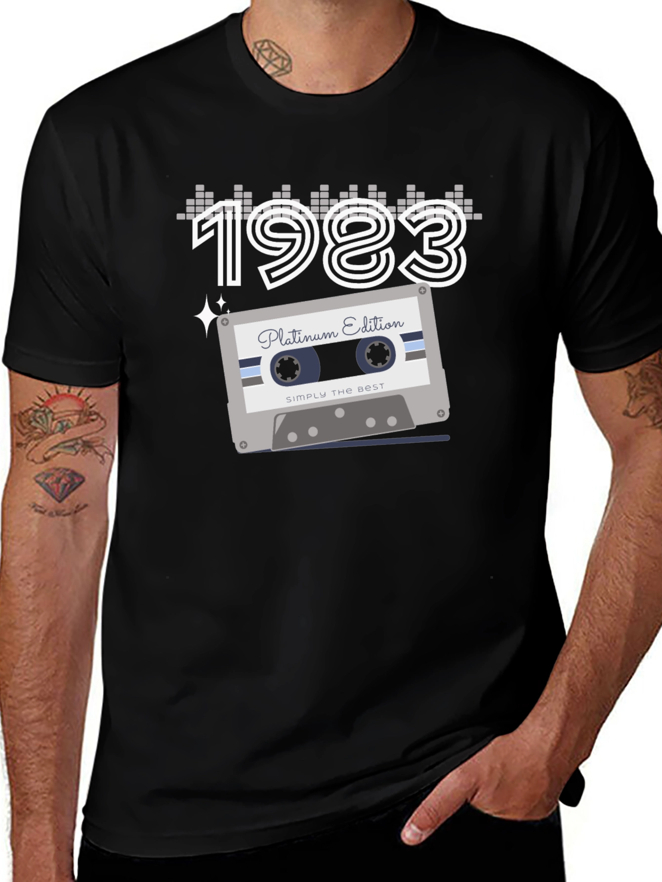 1983 Platinum Edition Cassette Tape T-Shirt