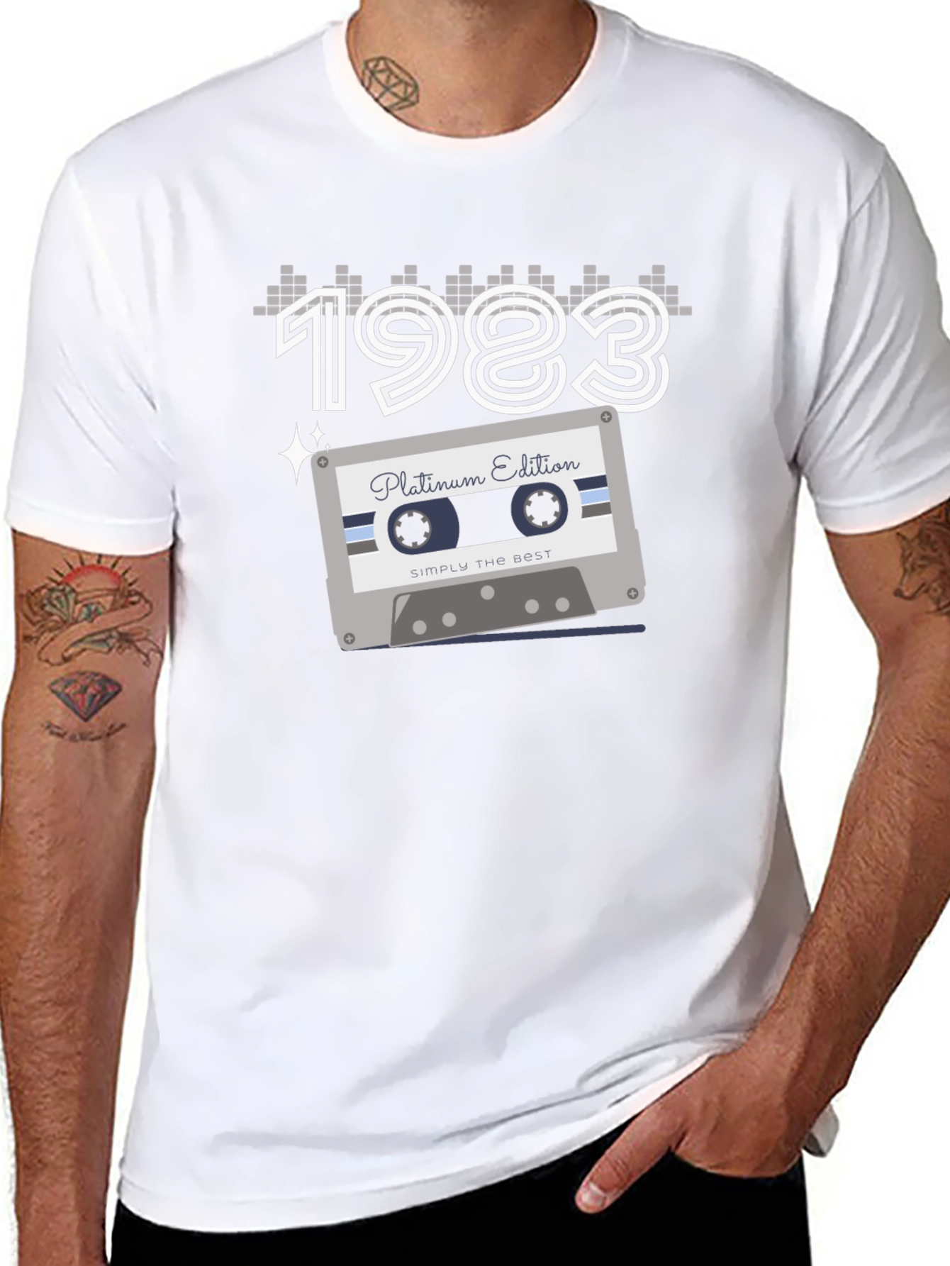 1983 Platinum Edition Cassette Tape T-Shirt