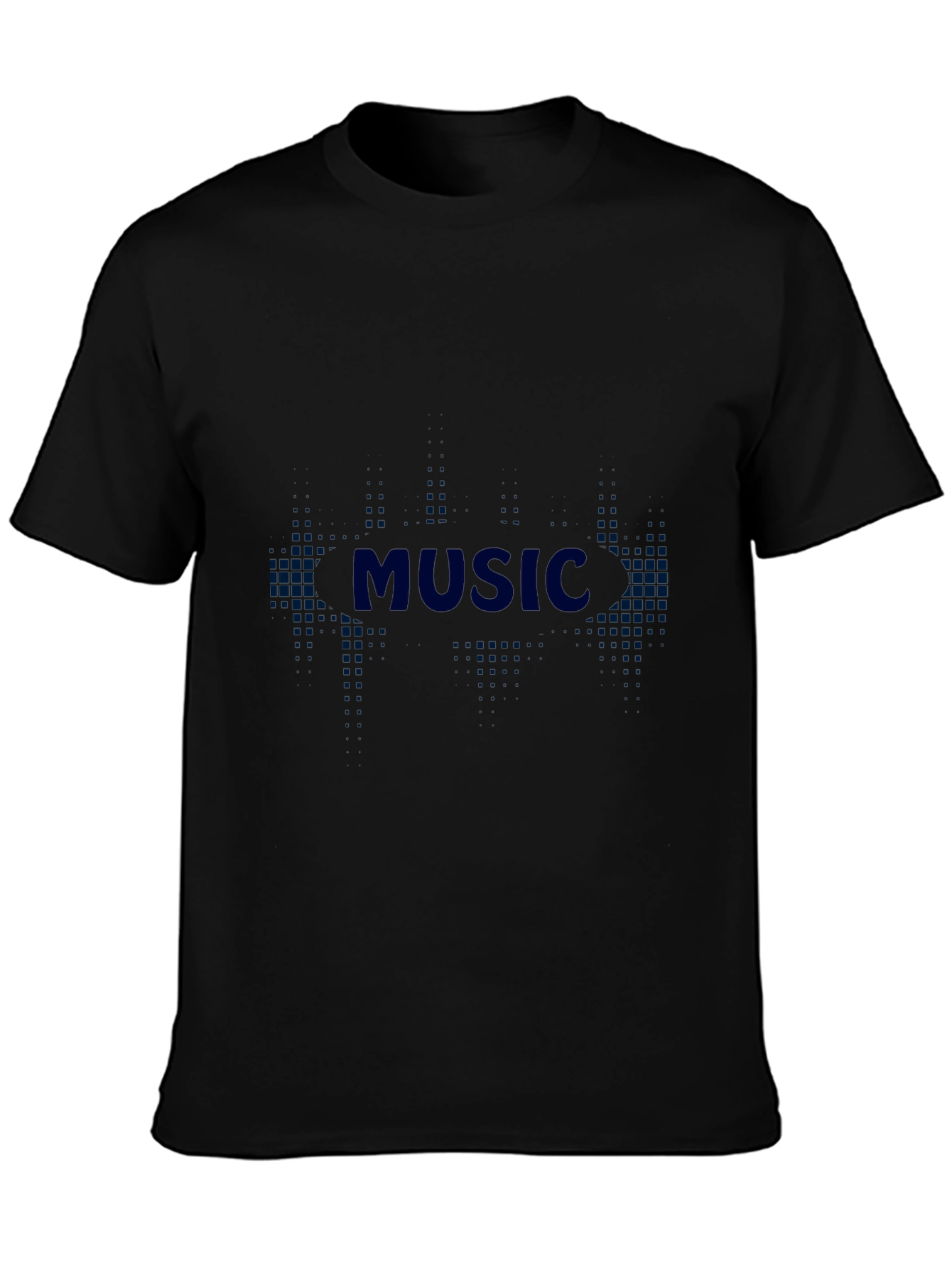 Music Graphic Tee - Black