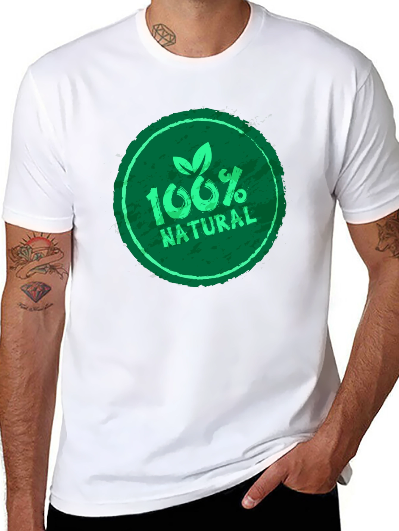 100% Natural T-Shirt - Eco-Friendly Design