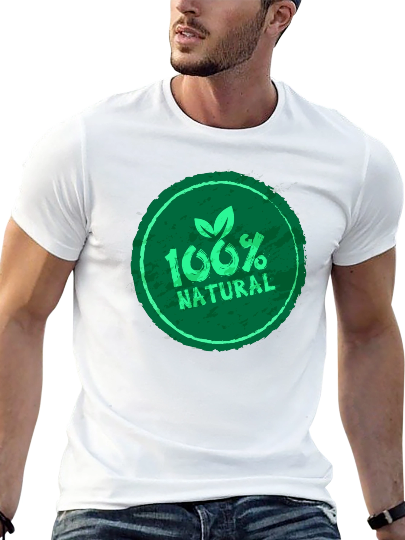 100% Natural T-Shirt - Eco-Friendly Design