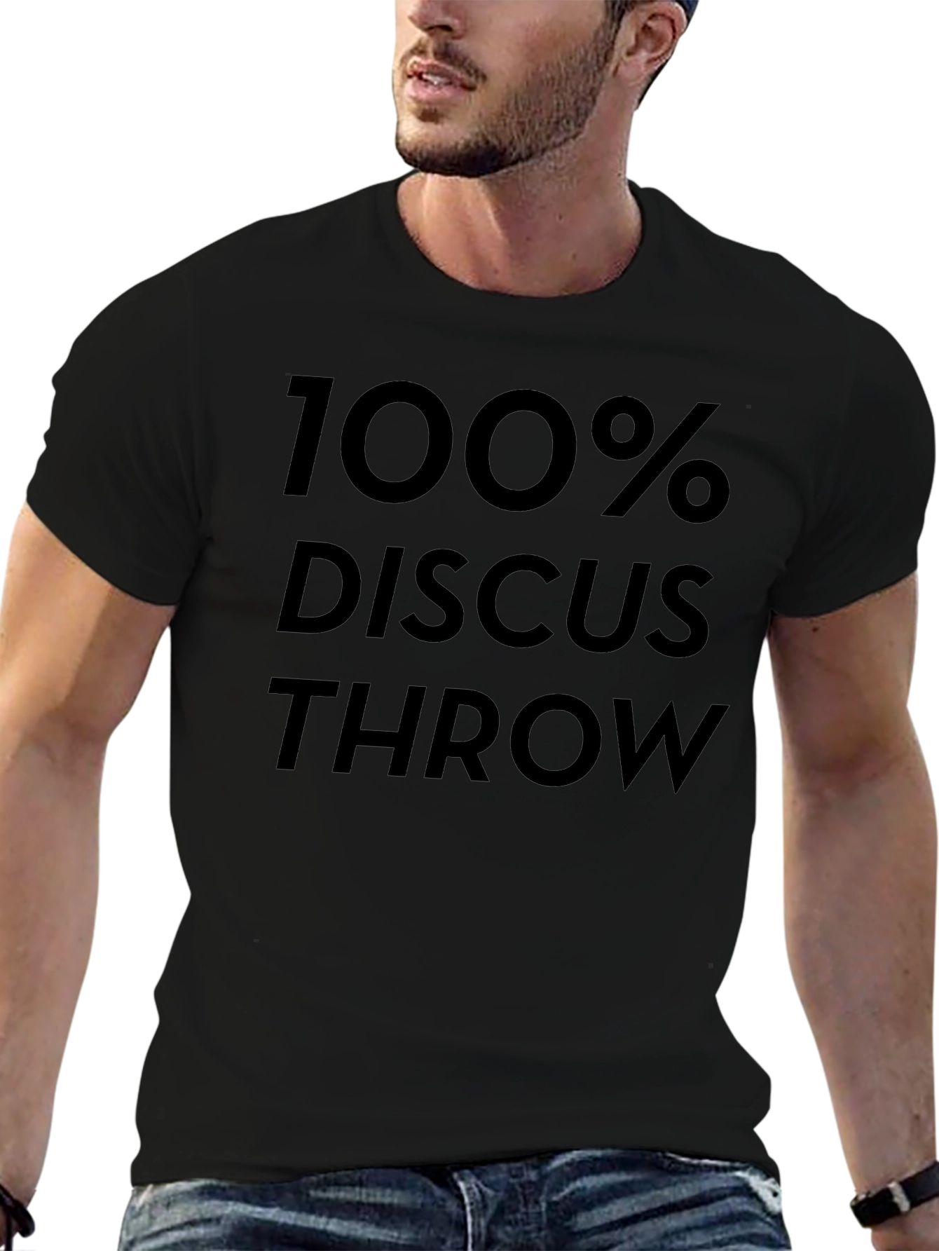 100% Discus Throw T-Shirt