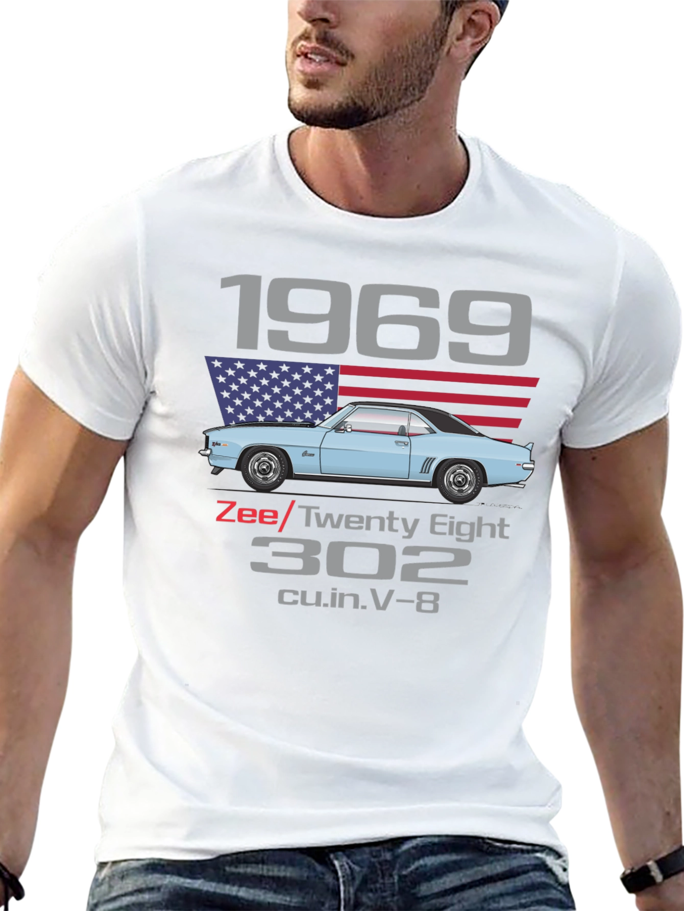 1969 Z/28 Camaro Tribute T-Shirt - Classic Car Tee