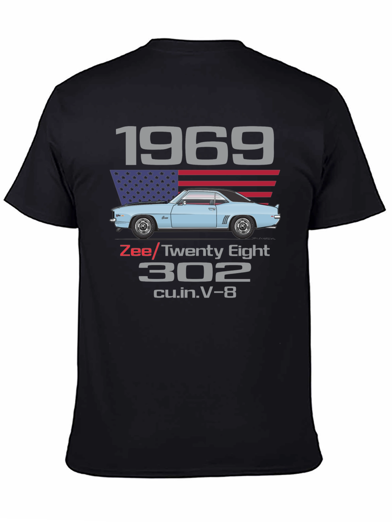 1969 Z/28 Camaro Tribute T-Shirt - Classic Car Tee