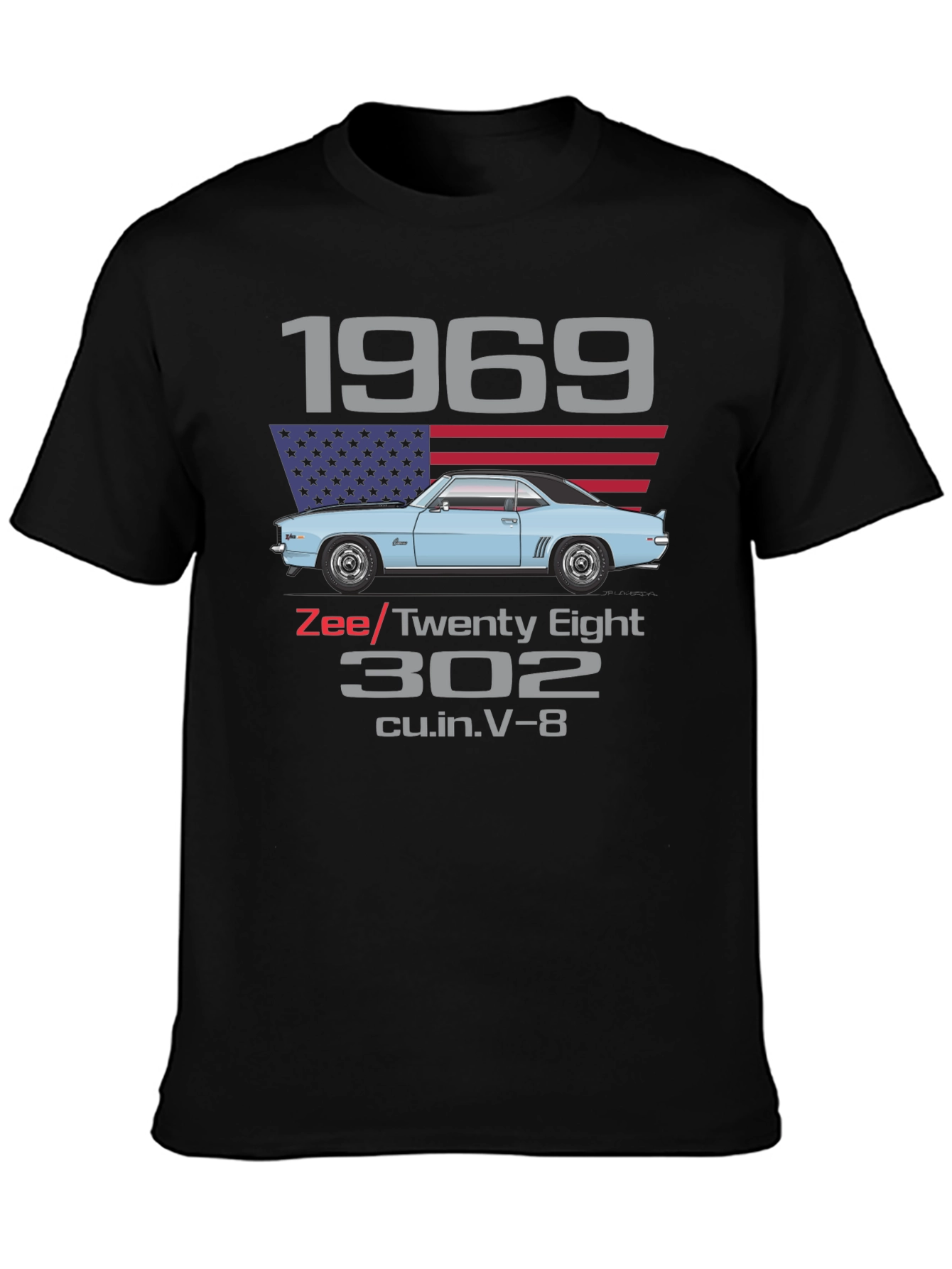 1969 Z/28 Camaro Tribute T-Shirt - Classic Car Tee