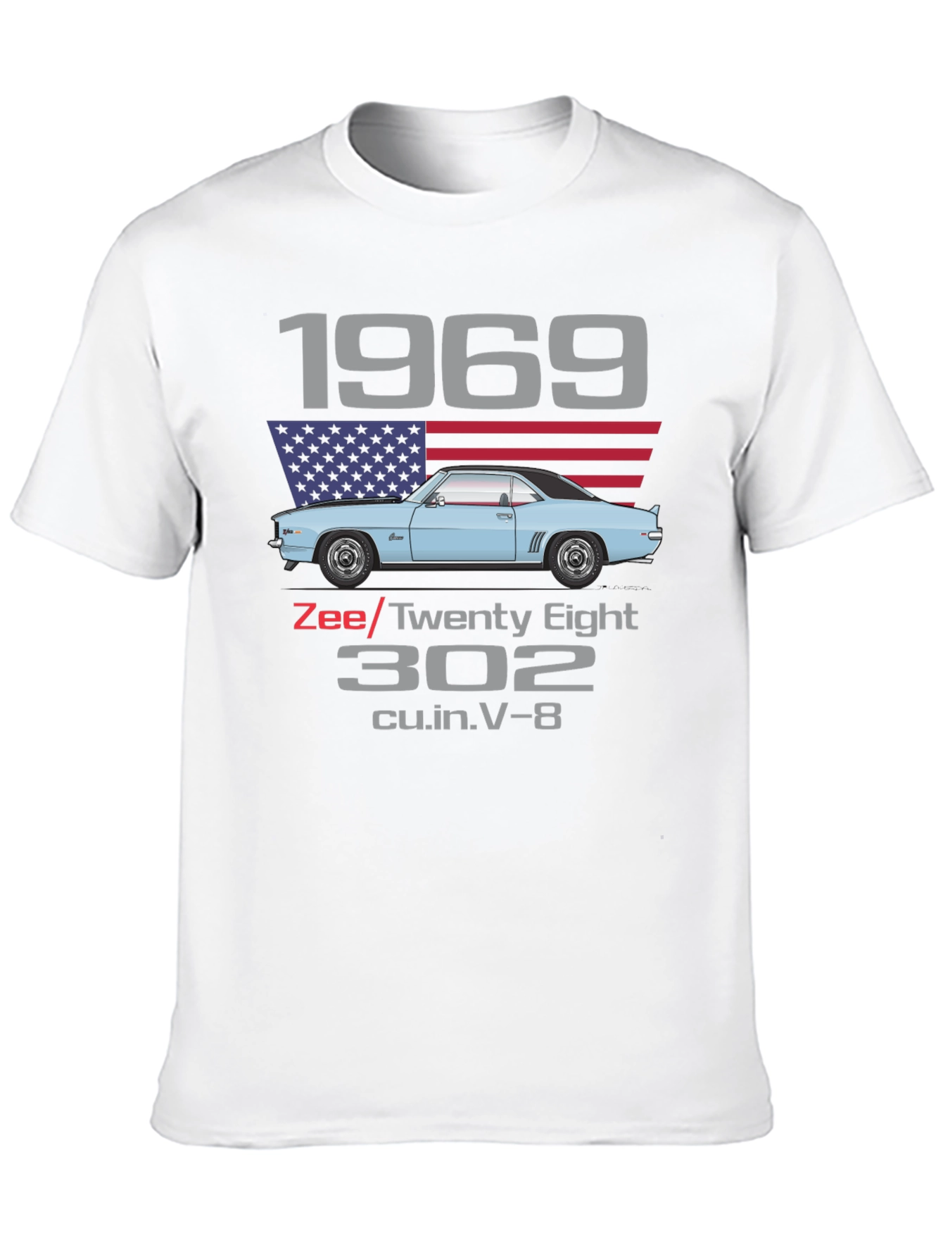 1969 Z/28 Camaro Tribute T-Shirt - Classic Car Tee