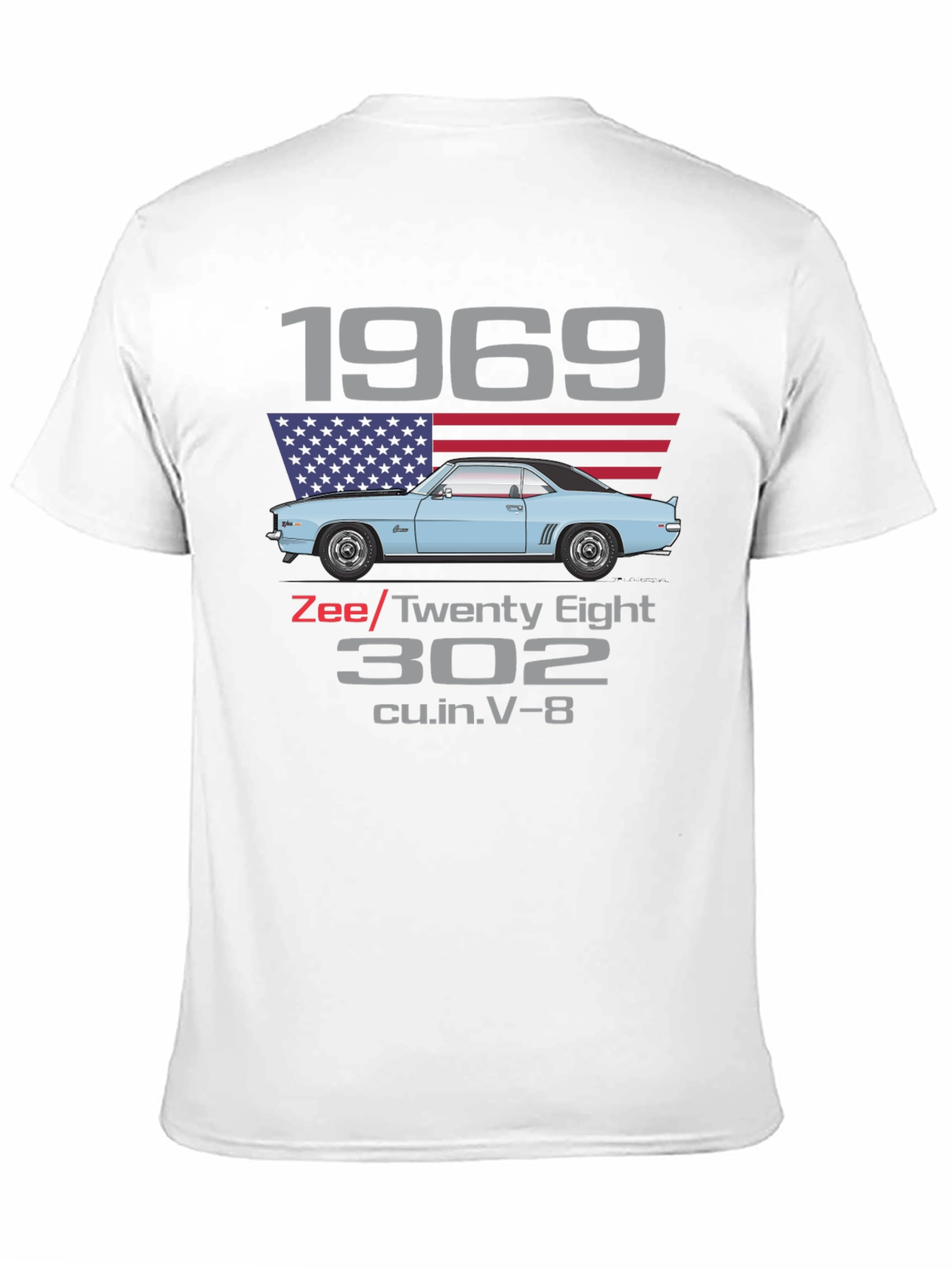 1969 Z/28 Camaro Tribute T-Shirt - Classic Car Tee
