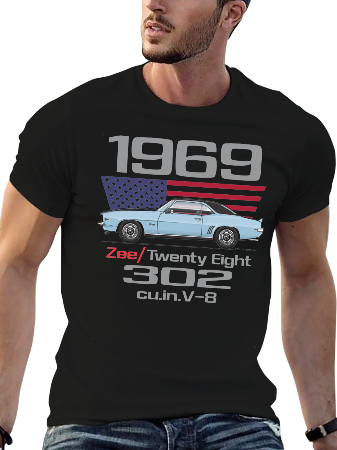 1969 Z/28 Camaro Tribute T-Shirt - Classic Car Tee
