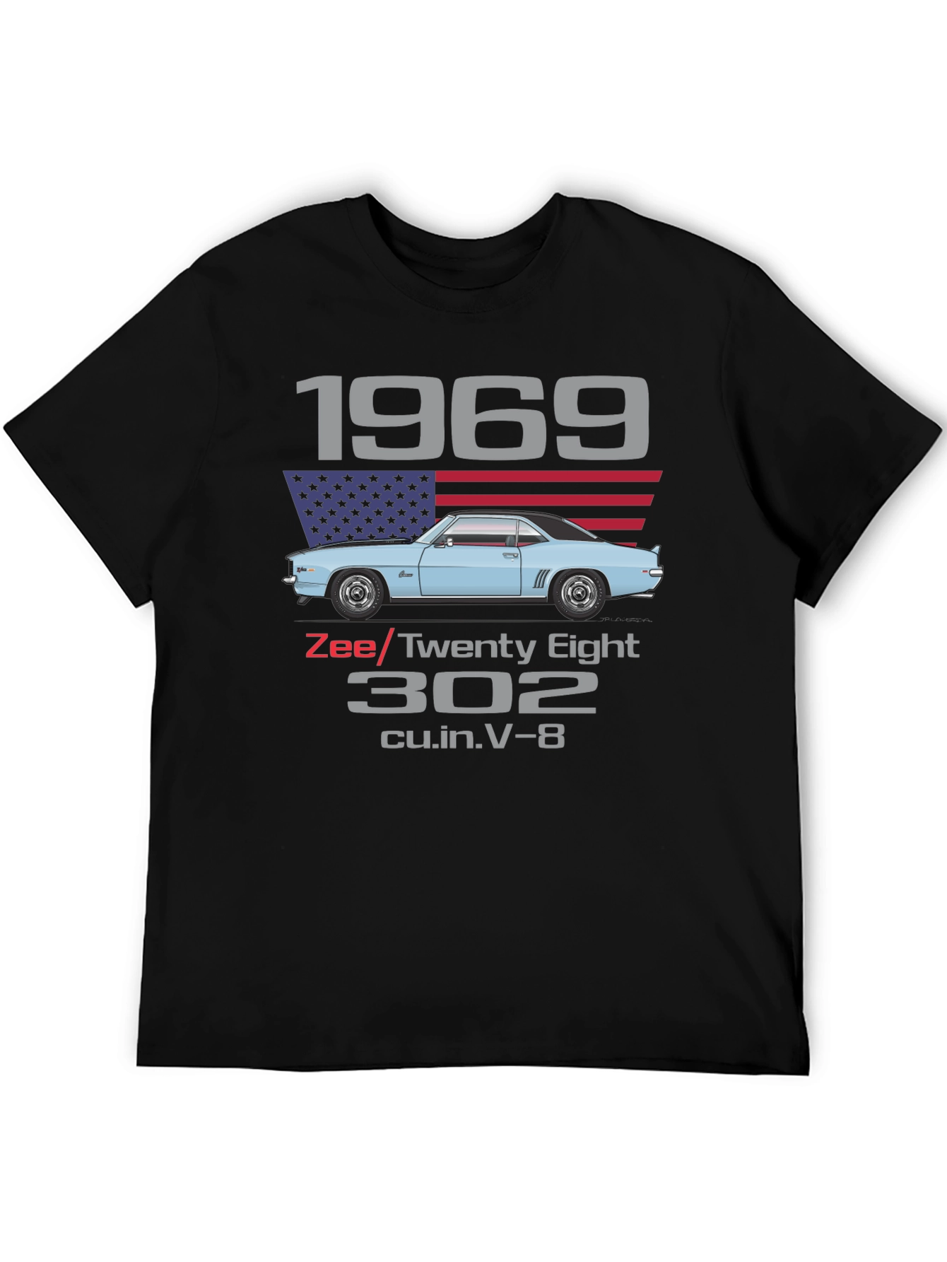 1969 Z/28 Camaro Tribute T-Shirt - Classic Car Tee