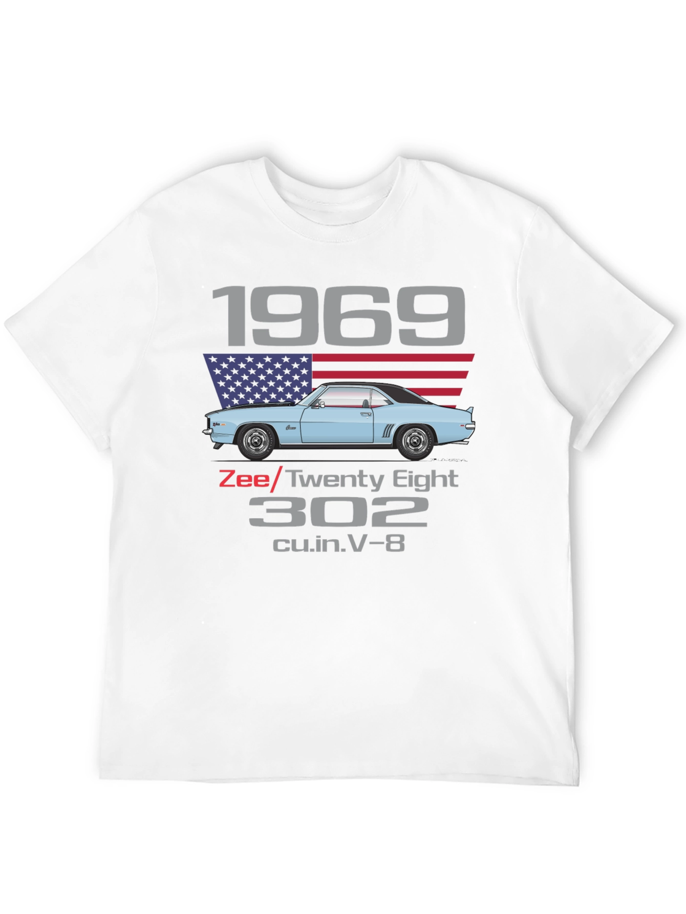 1969 Z/28 Camaro Tribute T-Shirt - Classic Car Tee