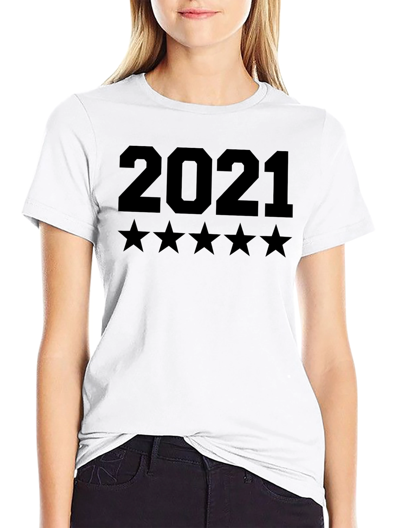 2021 Five-Star Black T-Shirt