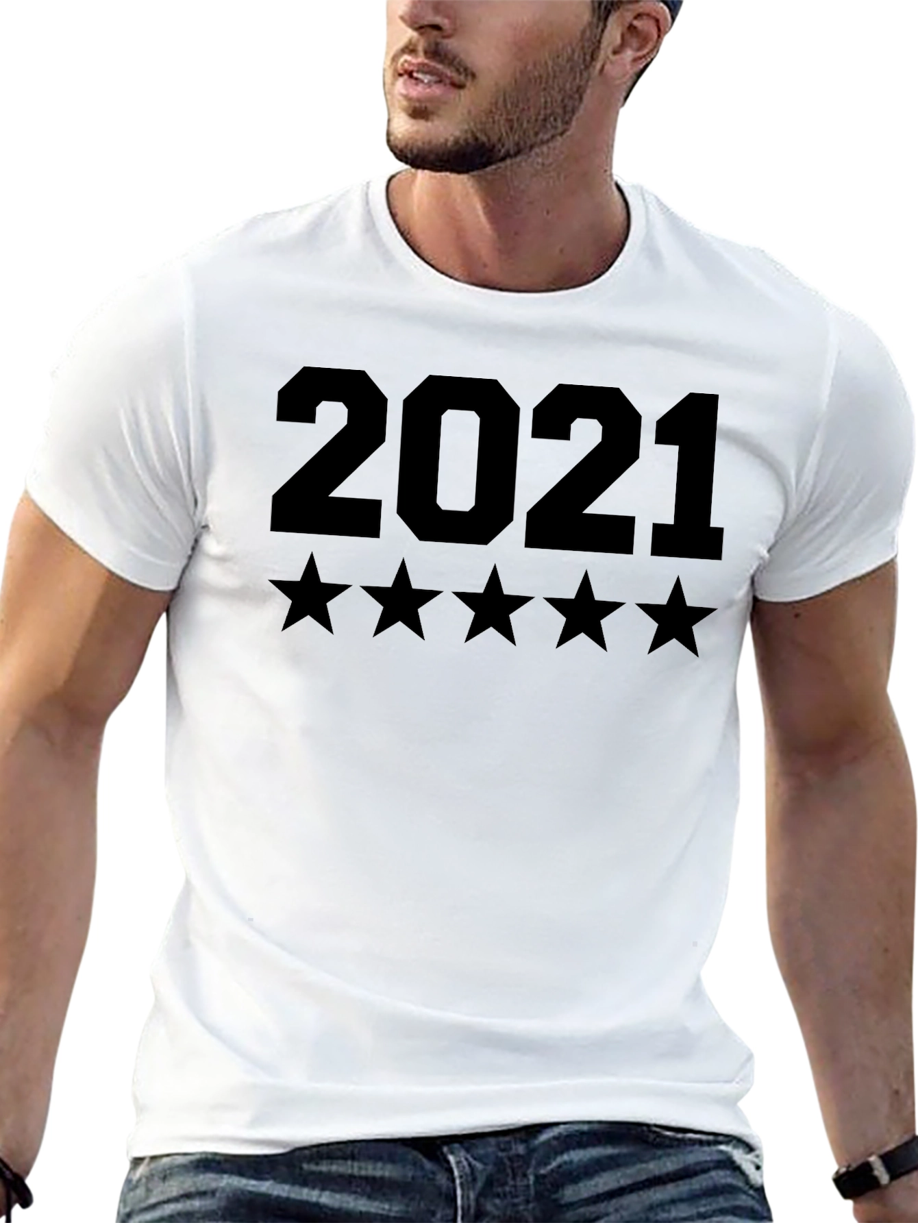 2021 Five-Star Black T-Shirt
