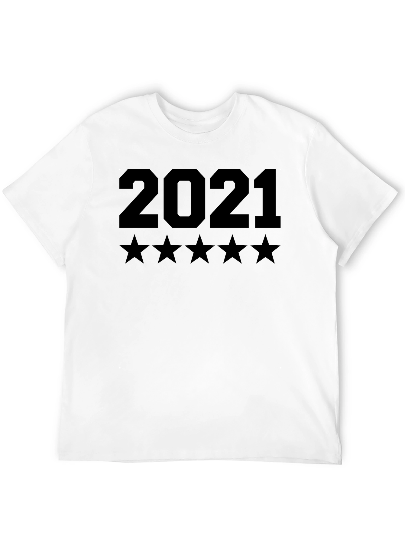 2021 Five-Star Black T-Shirt