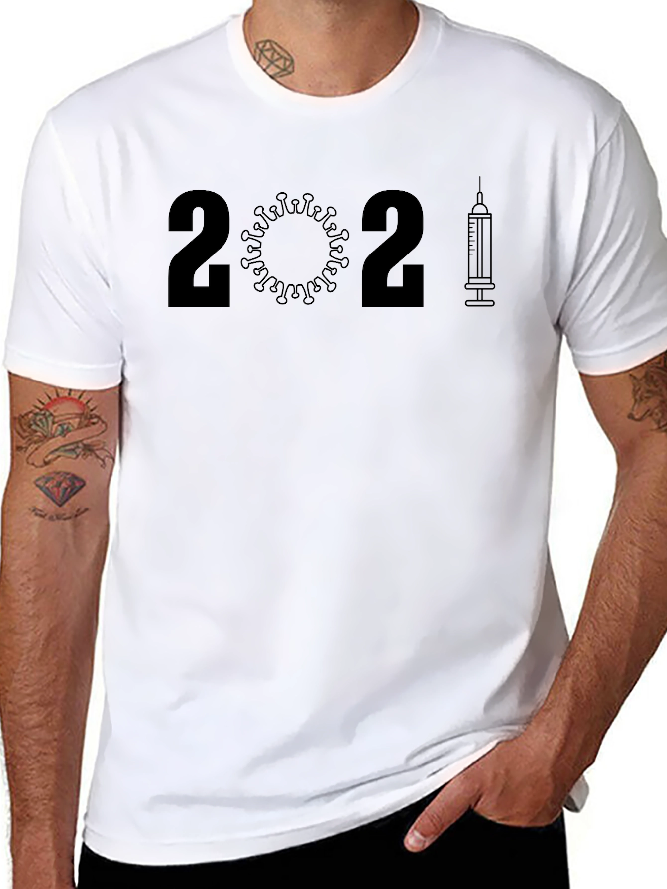 2021 Vaccine T-Shirt - Covid-19 Pandemic Design