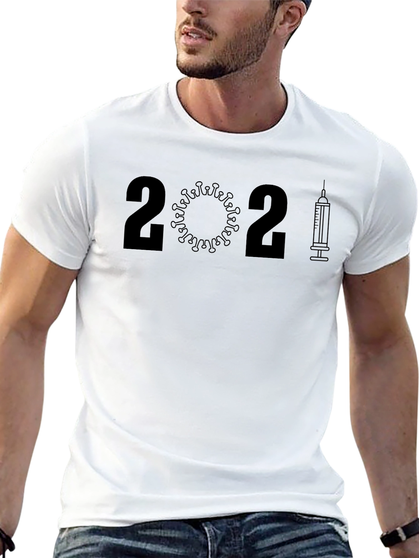 2021 Vaccine T-Shirt - Covid-19 Pandemic Design