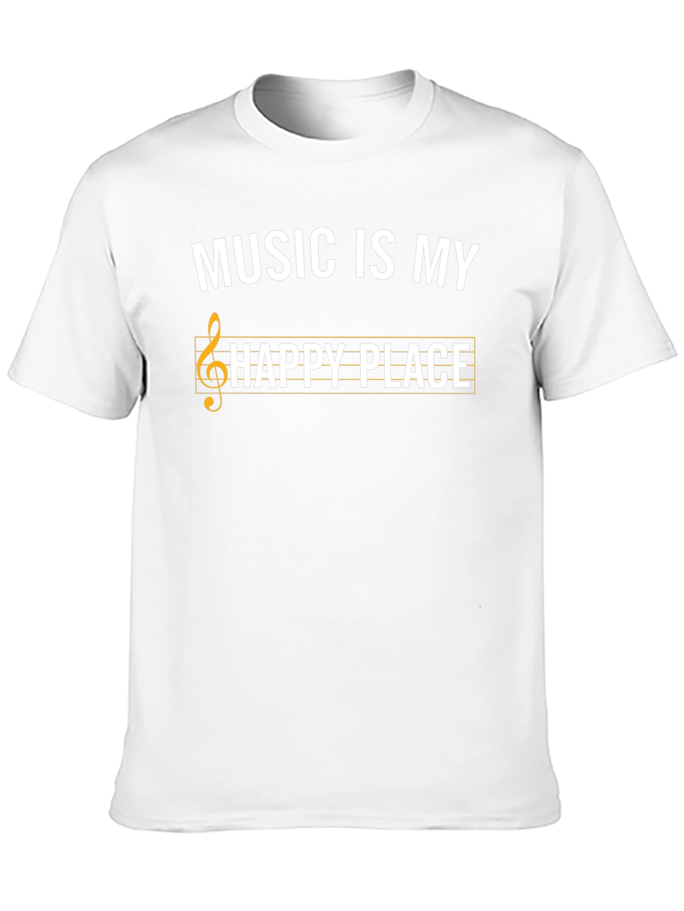 Music is My Happy Place Graphic Tee