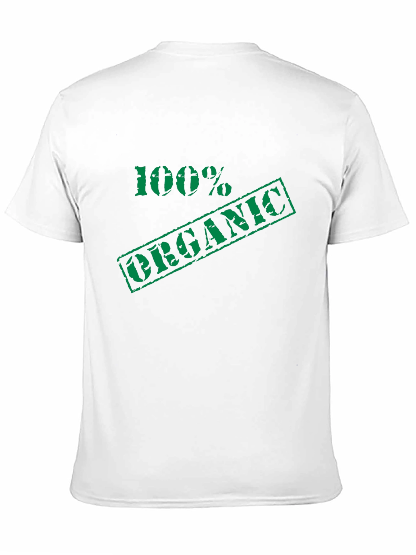 100% Organic Graphic Tee - Black Cotton T-Shirt